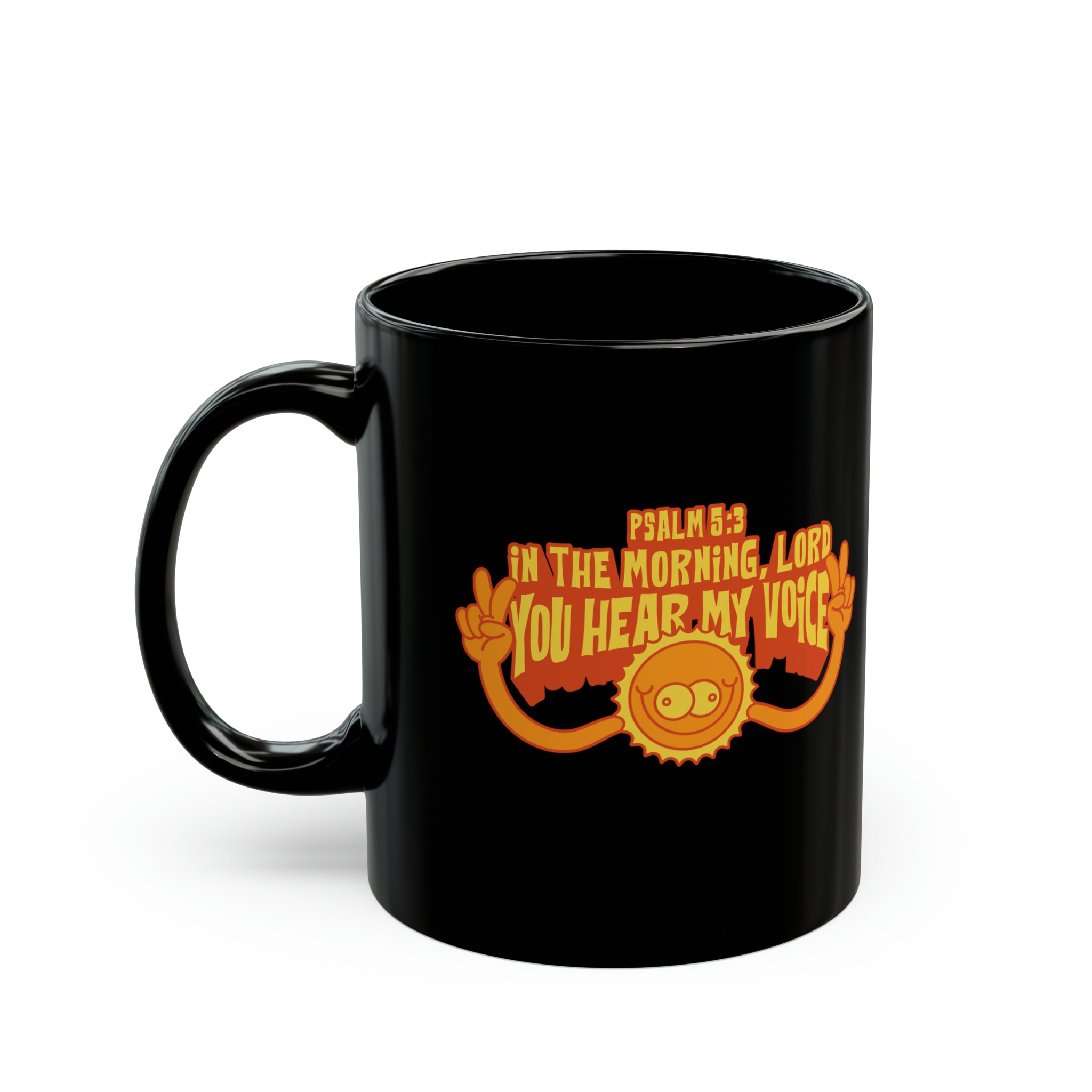 In The Morning - Black Mug