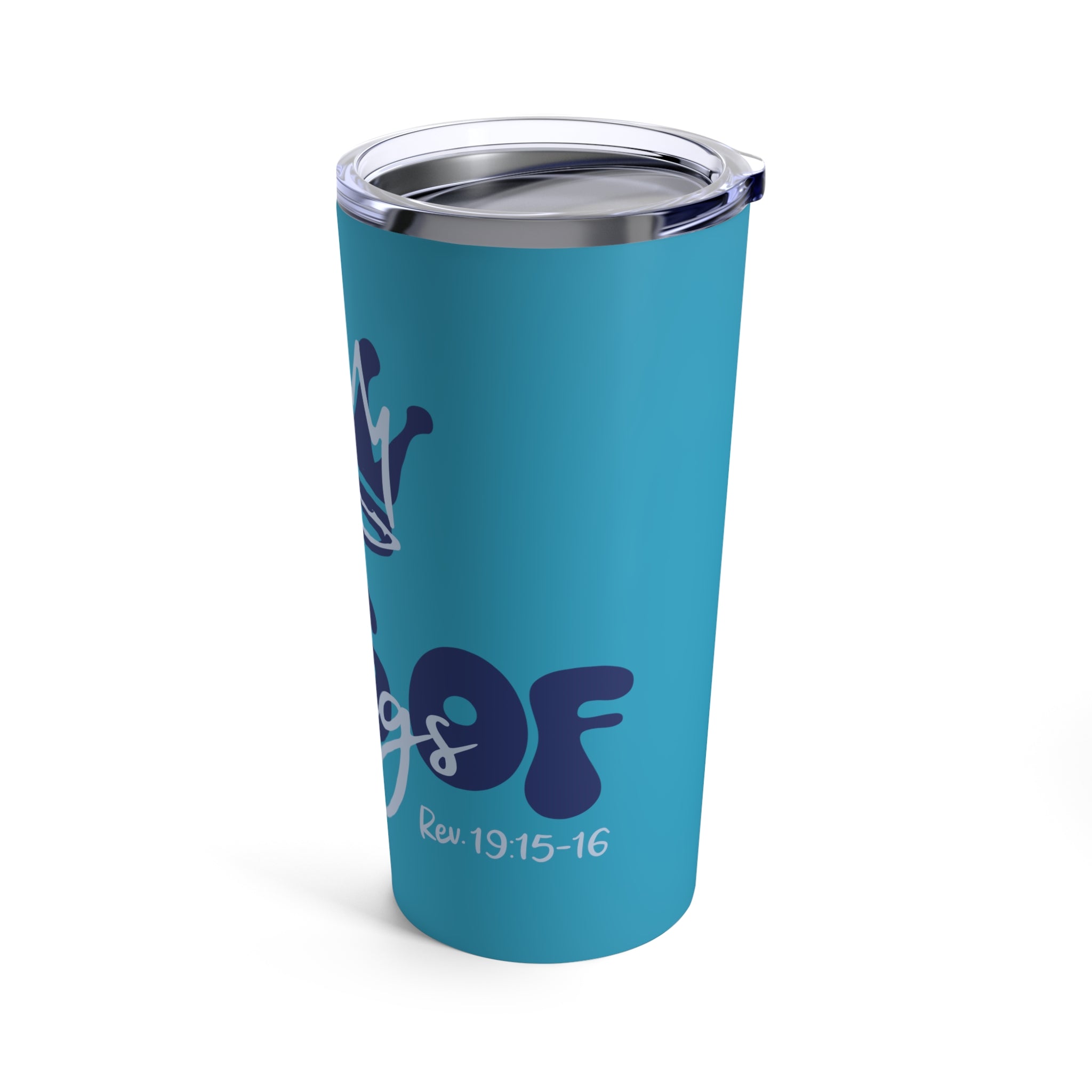 King Of Kings, Blue - Tumbler