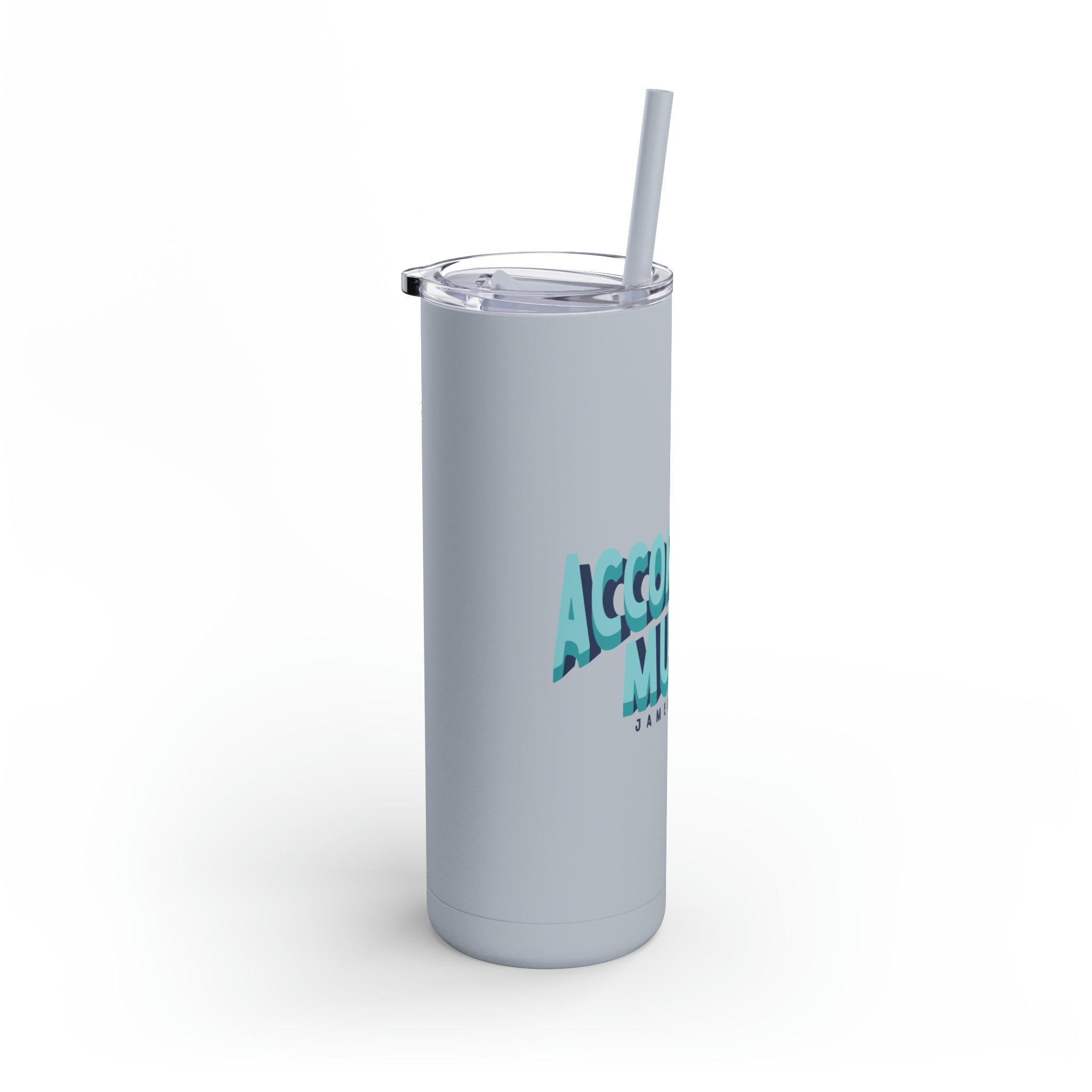 Accomplish Much - Skinny Tumbler
