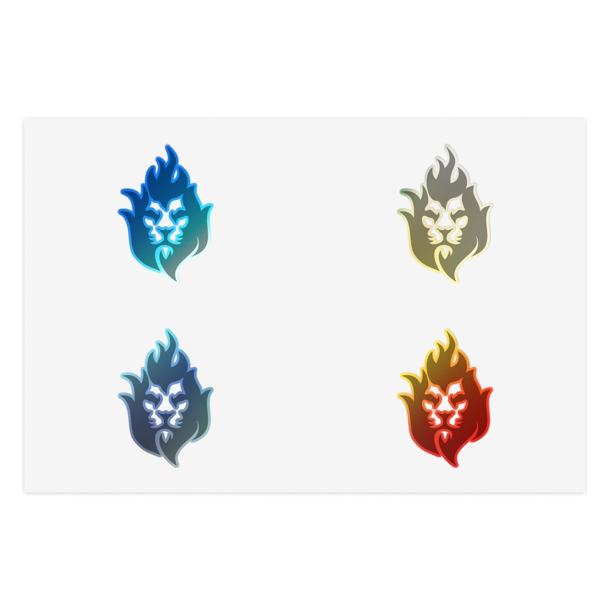 Lion Fire - Sticker Sheets