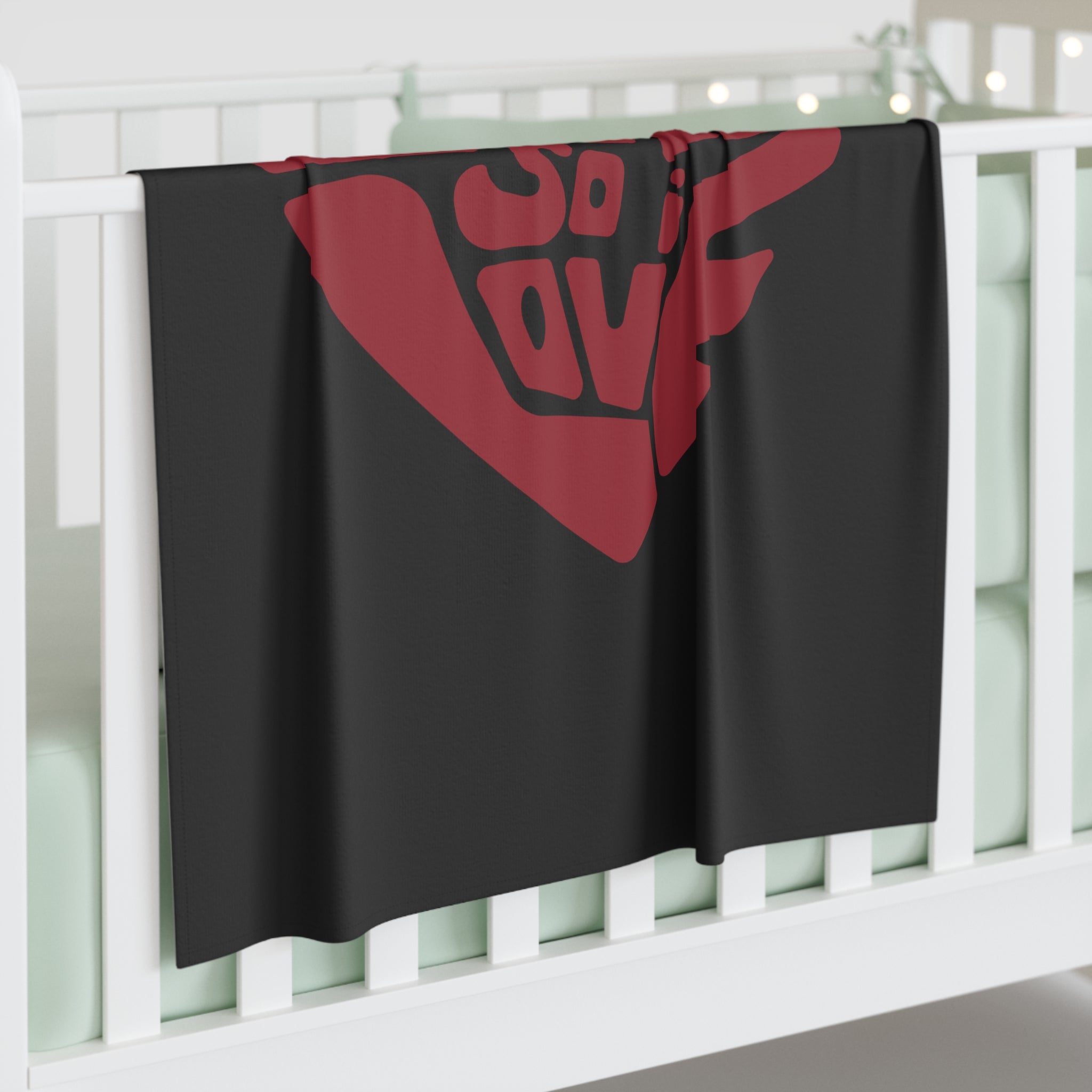 Loved So I Love - Baby Swaddle Blanket