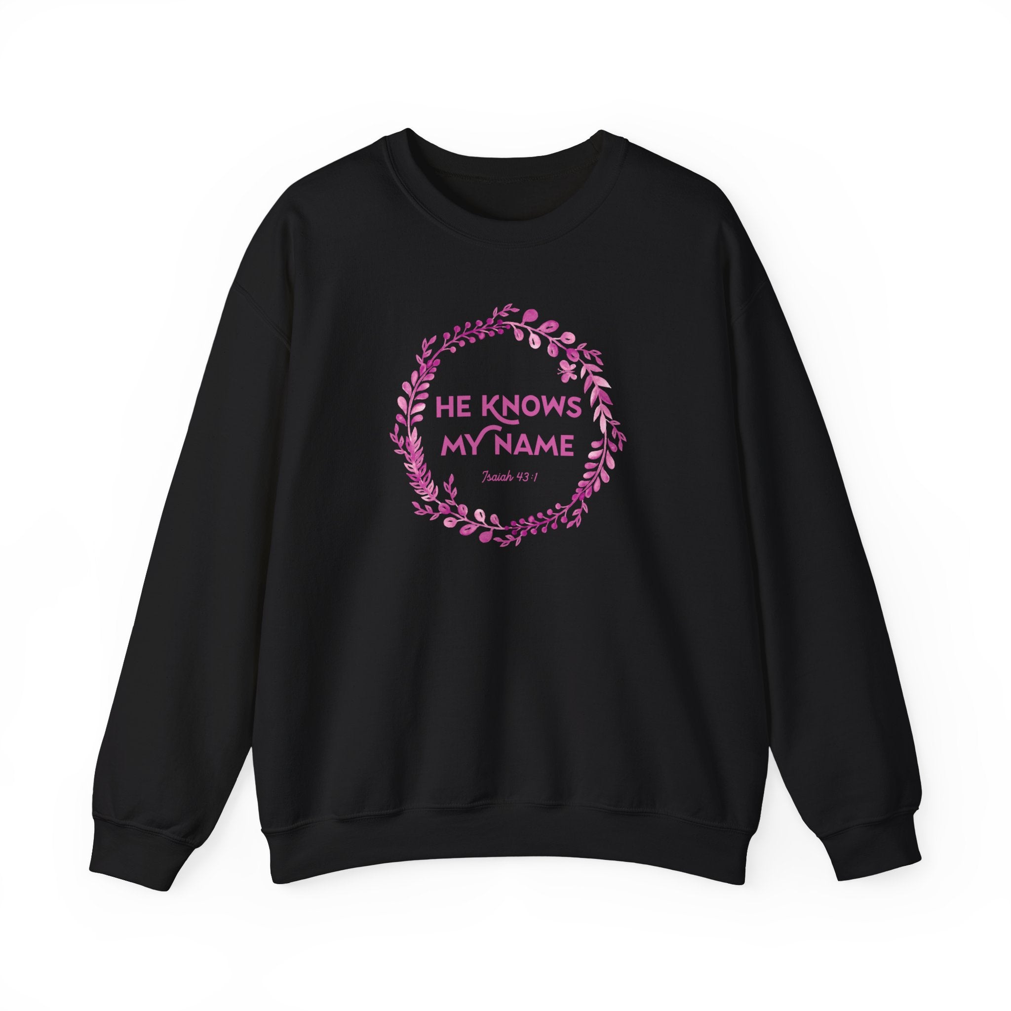 He Knows My Name- Crewneck Sweatshirt