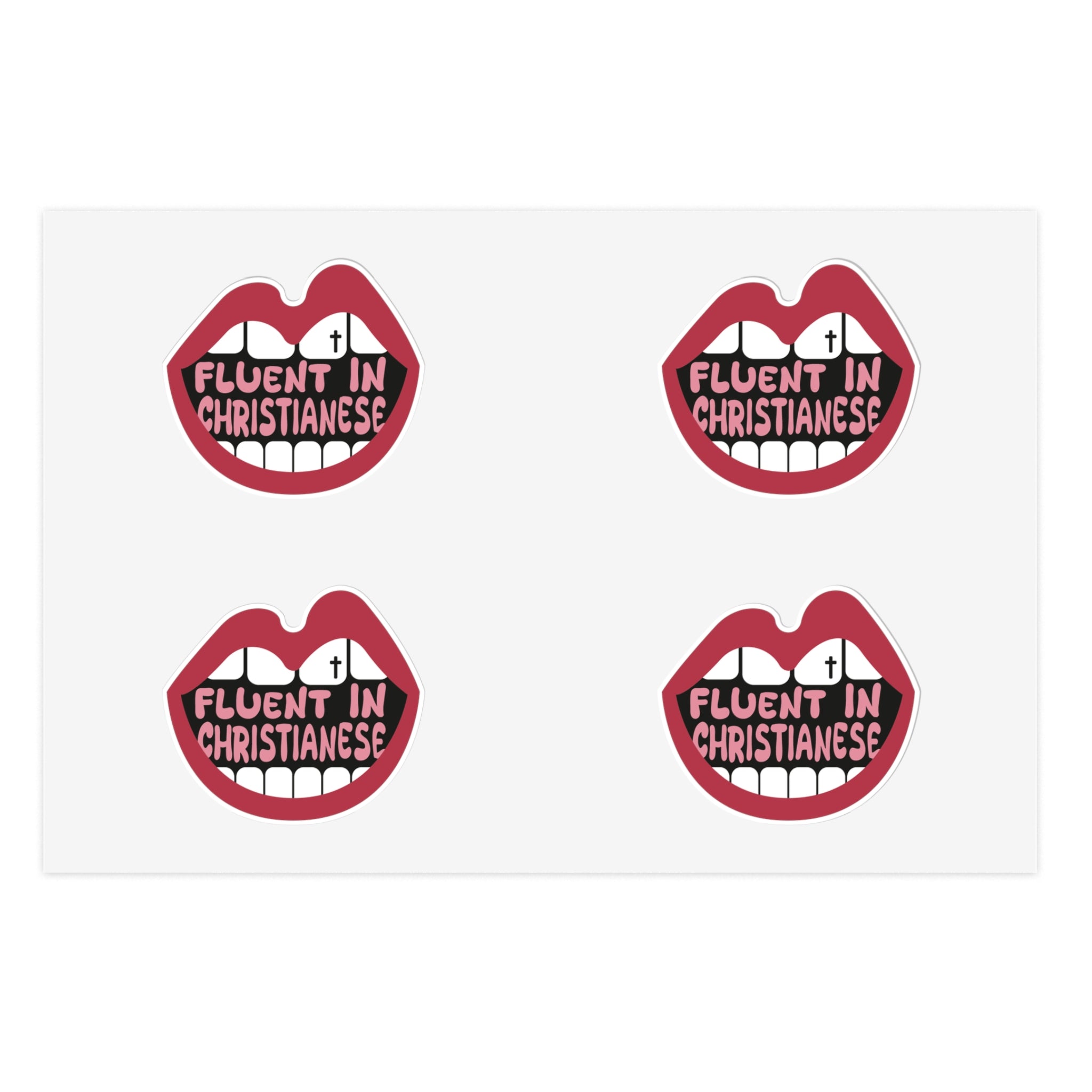 Fluent in Christianese - Sticker Sheet