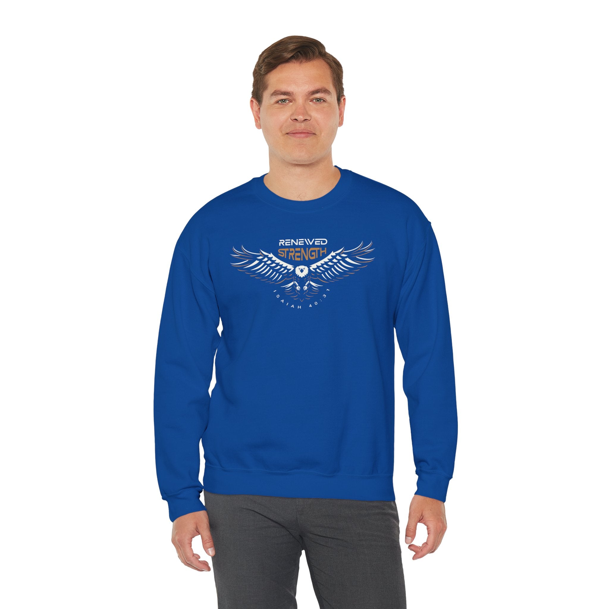 Renewed Strength - Crewneck Sweatshirt