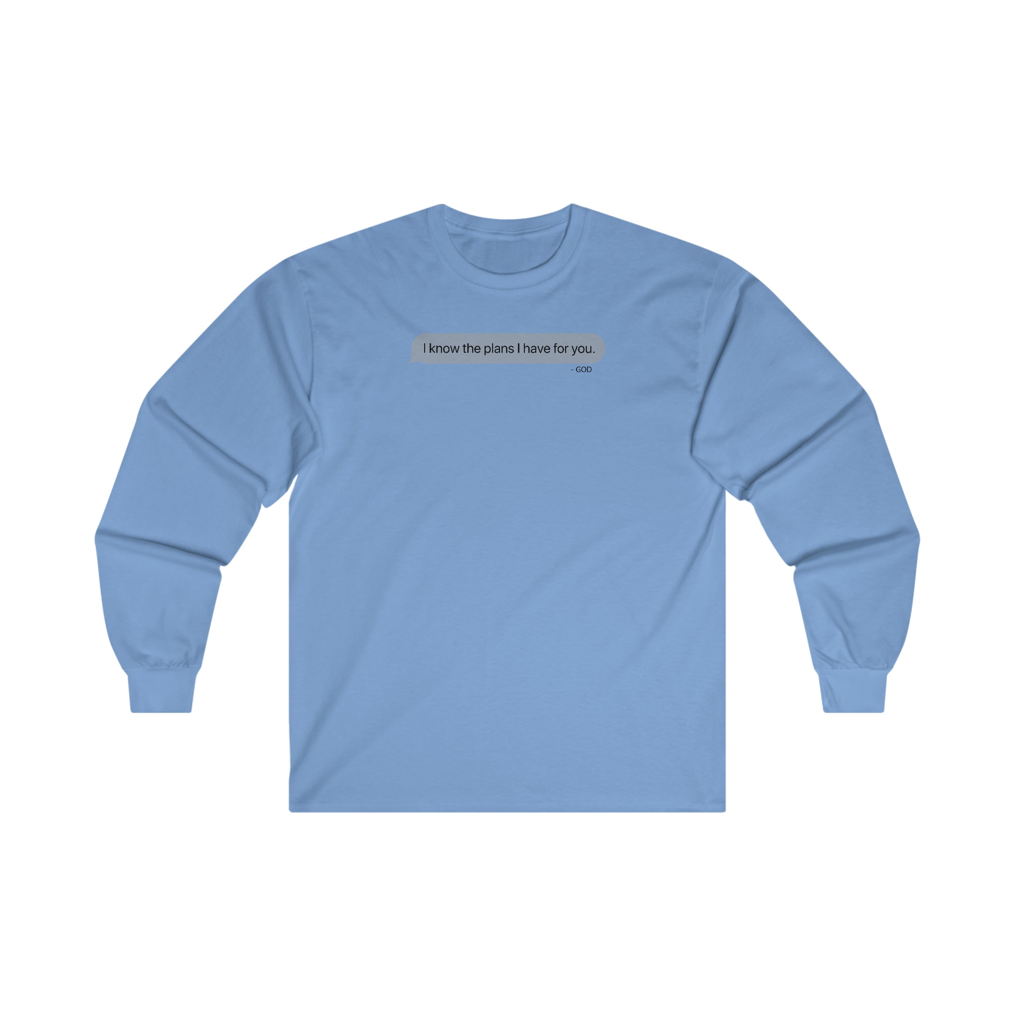 I Know The Plans - Long Sleeve Tee