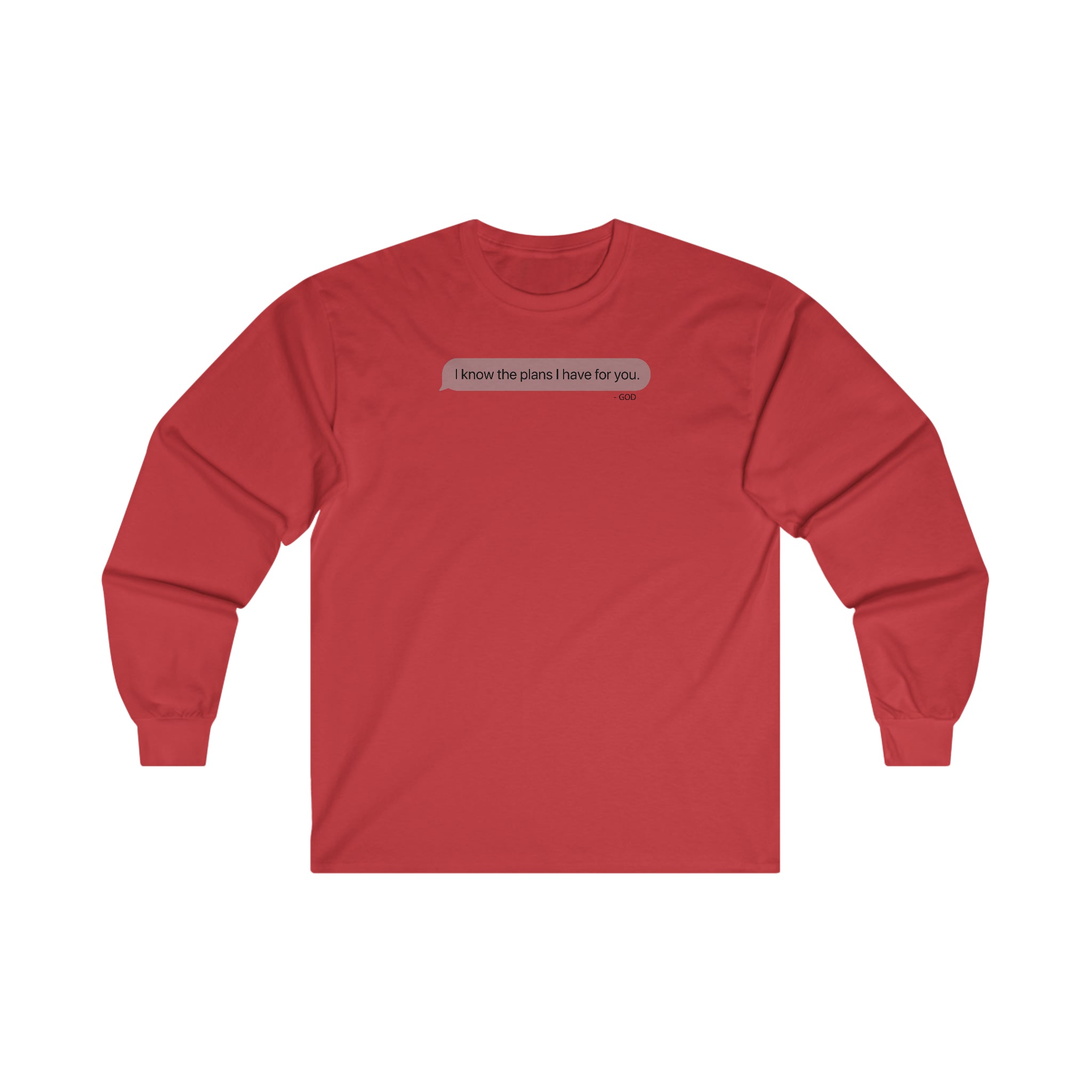I Know The Plans - Long Sleeve Tee