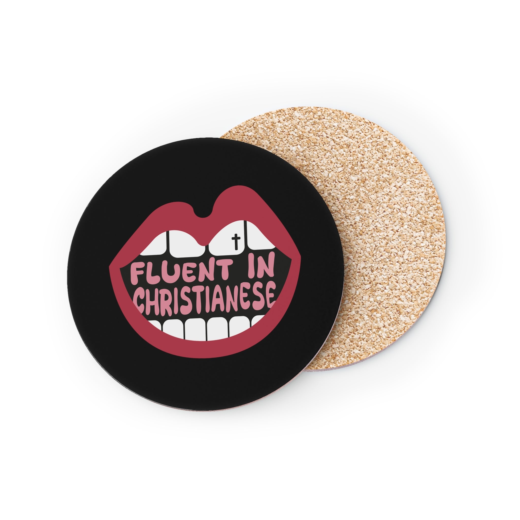 Fluent in Christianese - Coaster