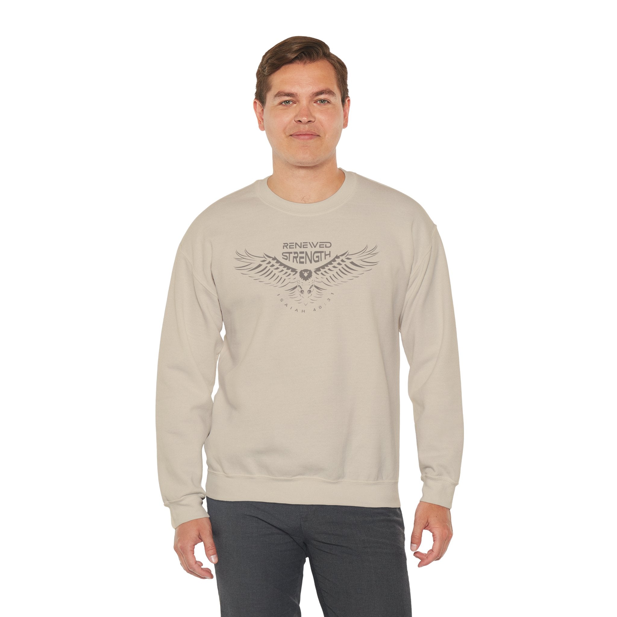 Renewed Strength - Crewneck Sweatshirt