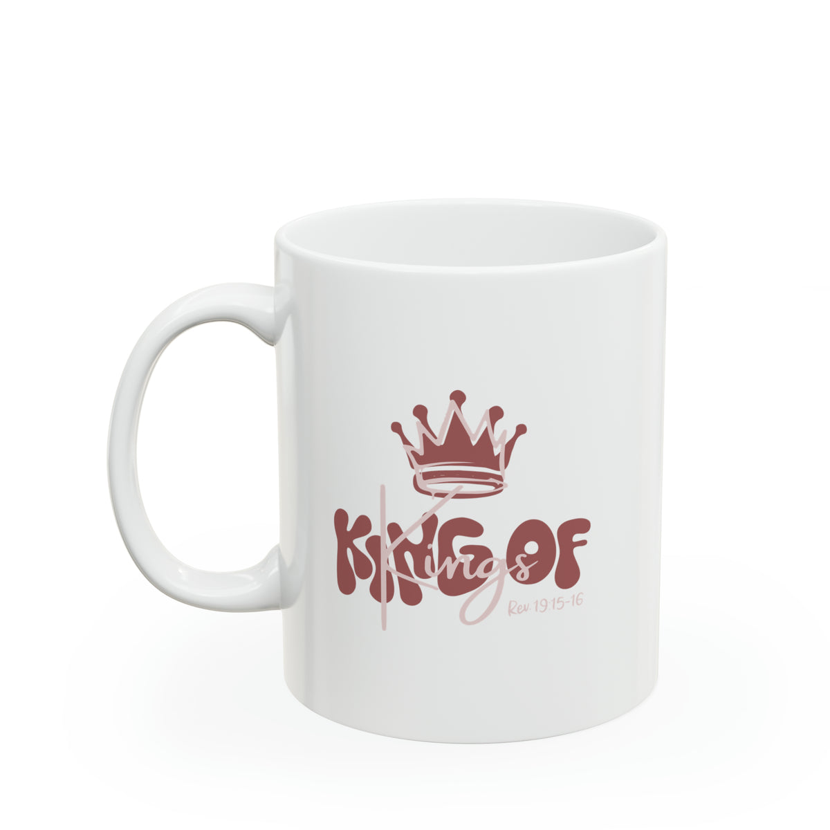 King Of Kings , Red - Mug