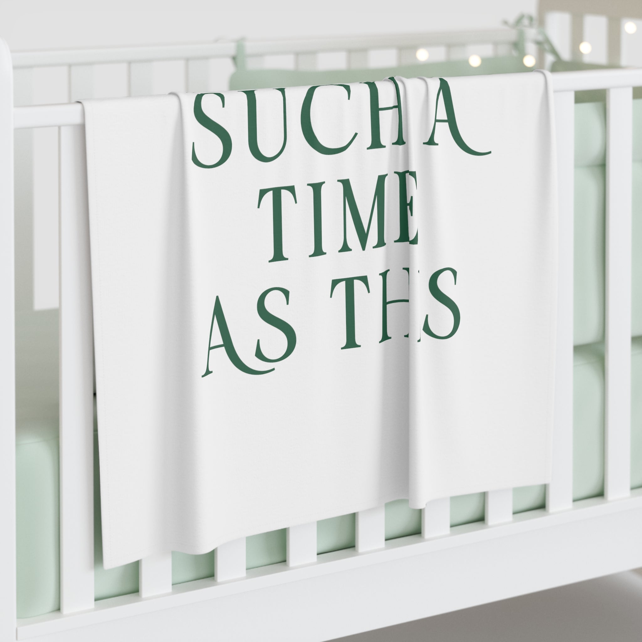 Created For Such A Time As This - Baby Swaddle Blanket
