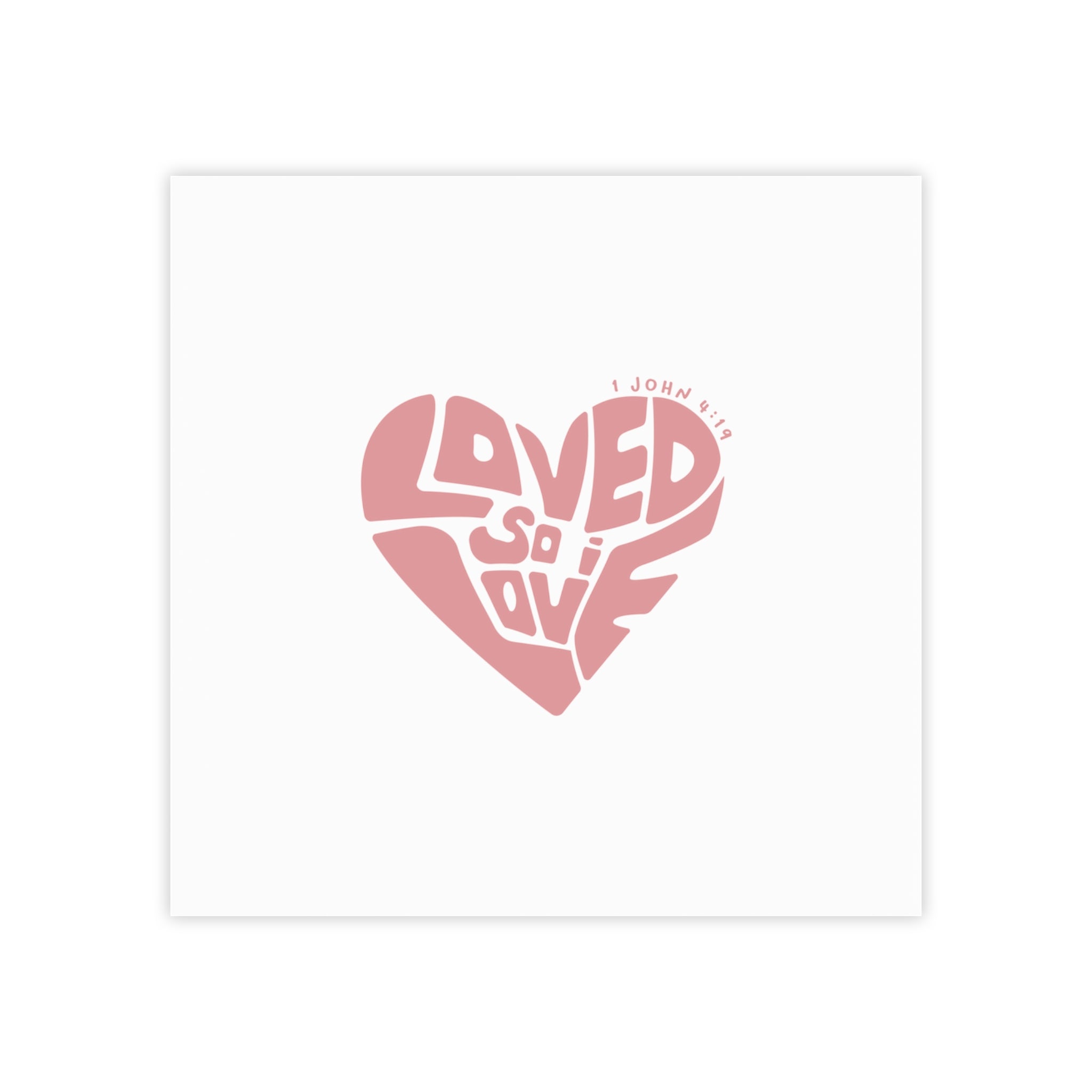 Loved So I Love - Post-it® Note Pads