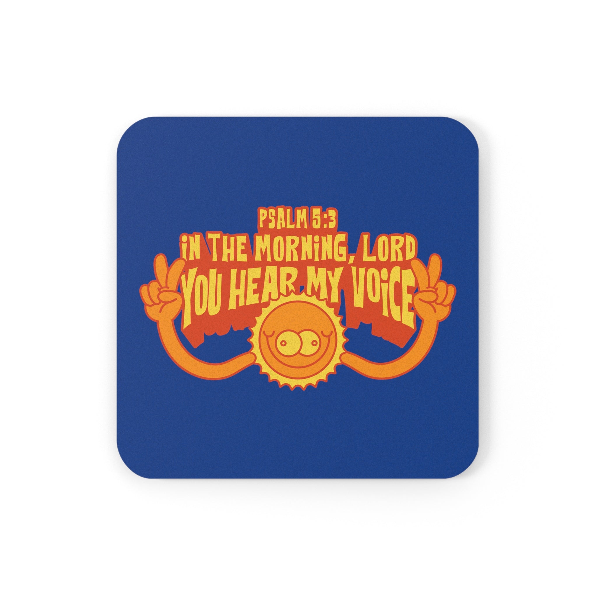 In The Morning - Cork Back Coaster