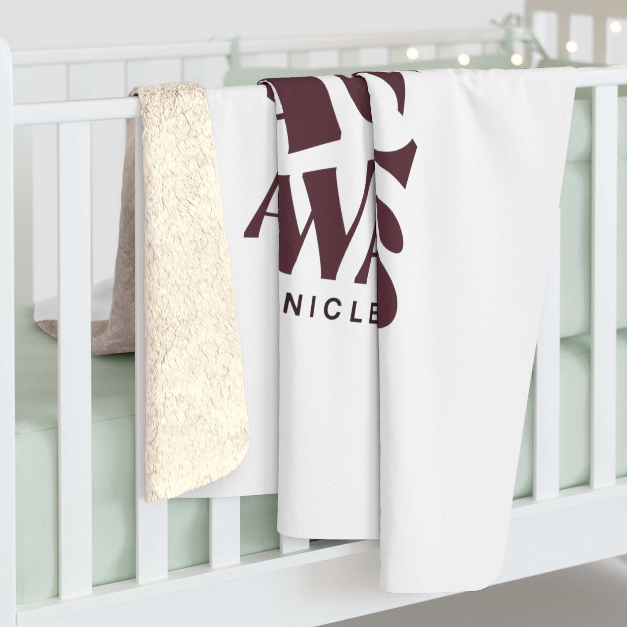 Seek His Face Always - Sherpa Blanket