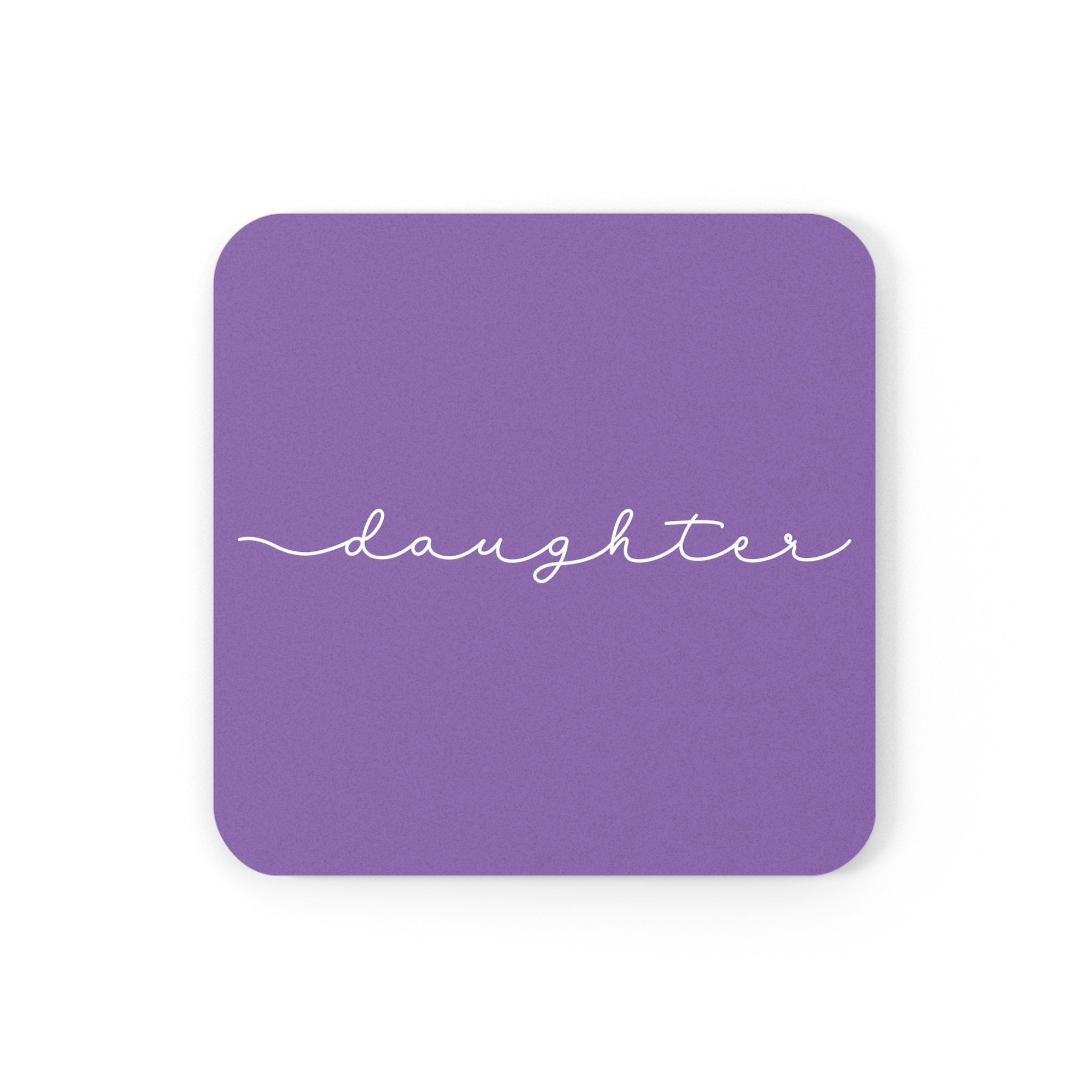 Daughter - Cork Back Coaster