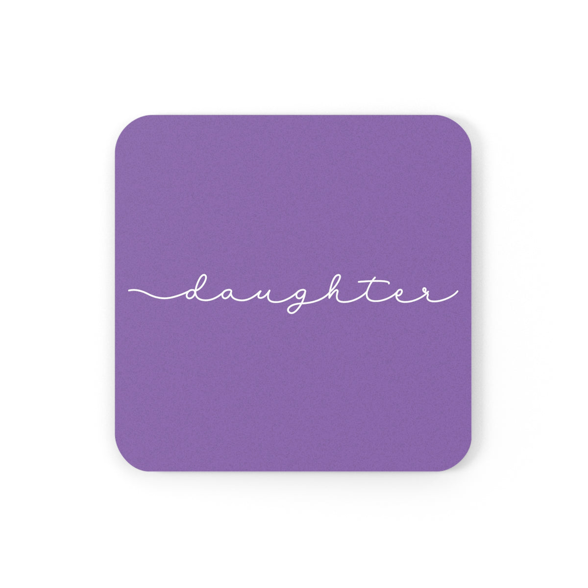 Daughter - Cork Back Coaster