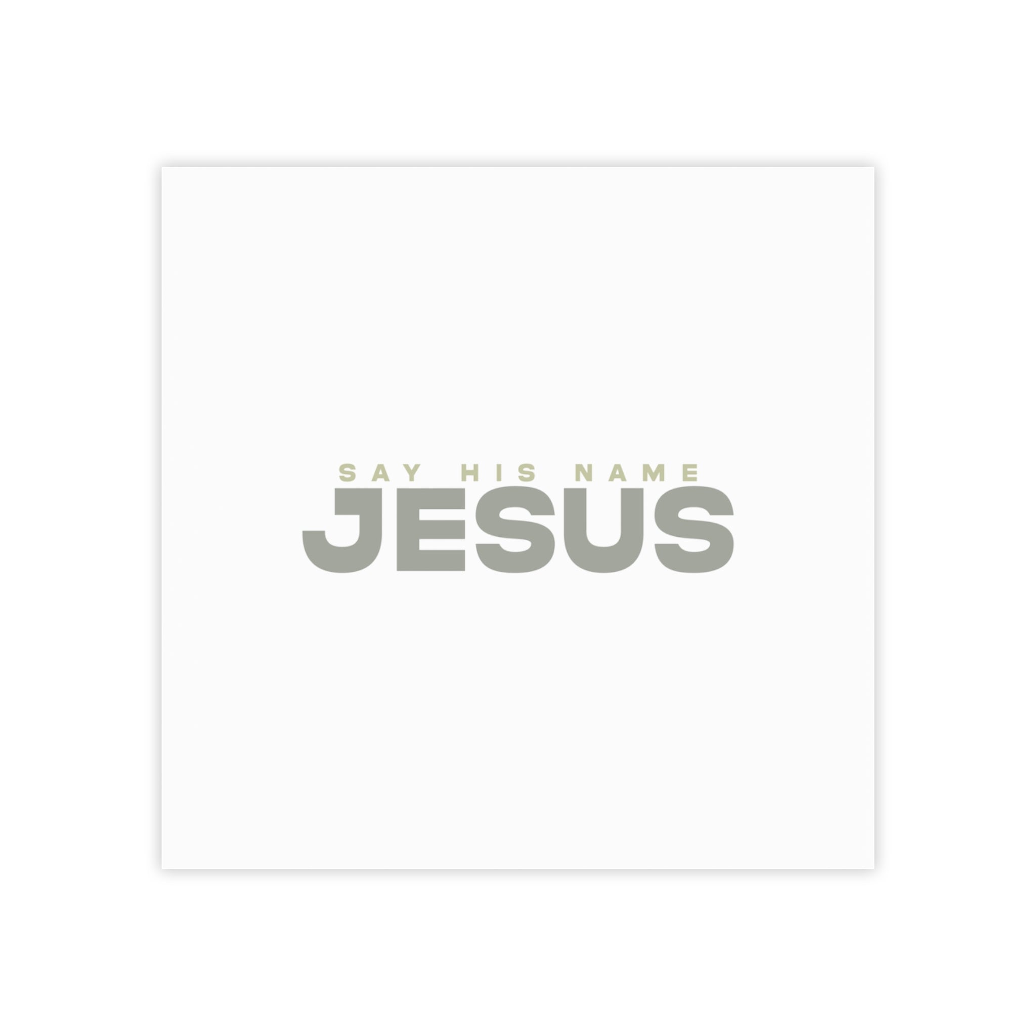 Say His Name Jesus - Post-it® Note Pads