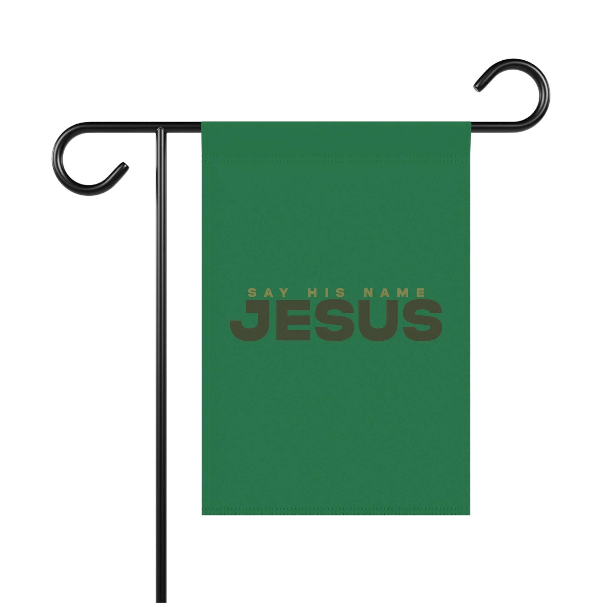Say His Name Jesus - Garden & House Banner