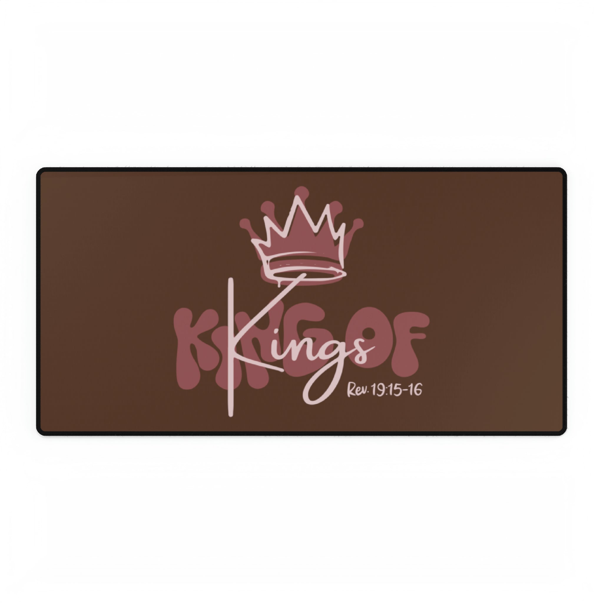 King Of Kings, Pink - Desk Mat