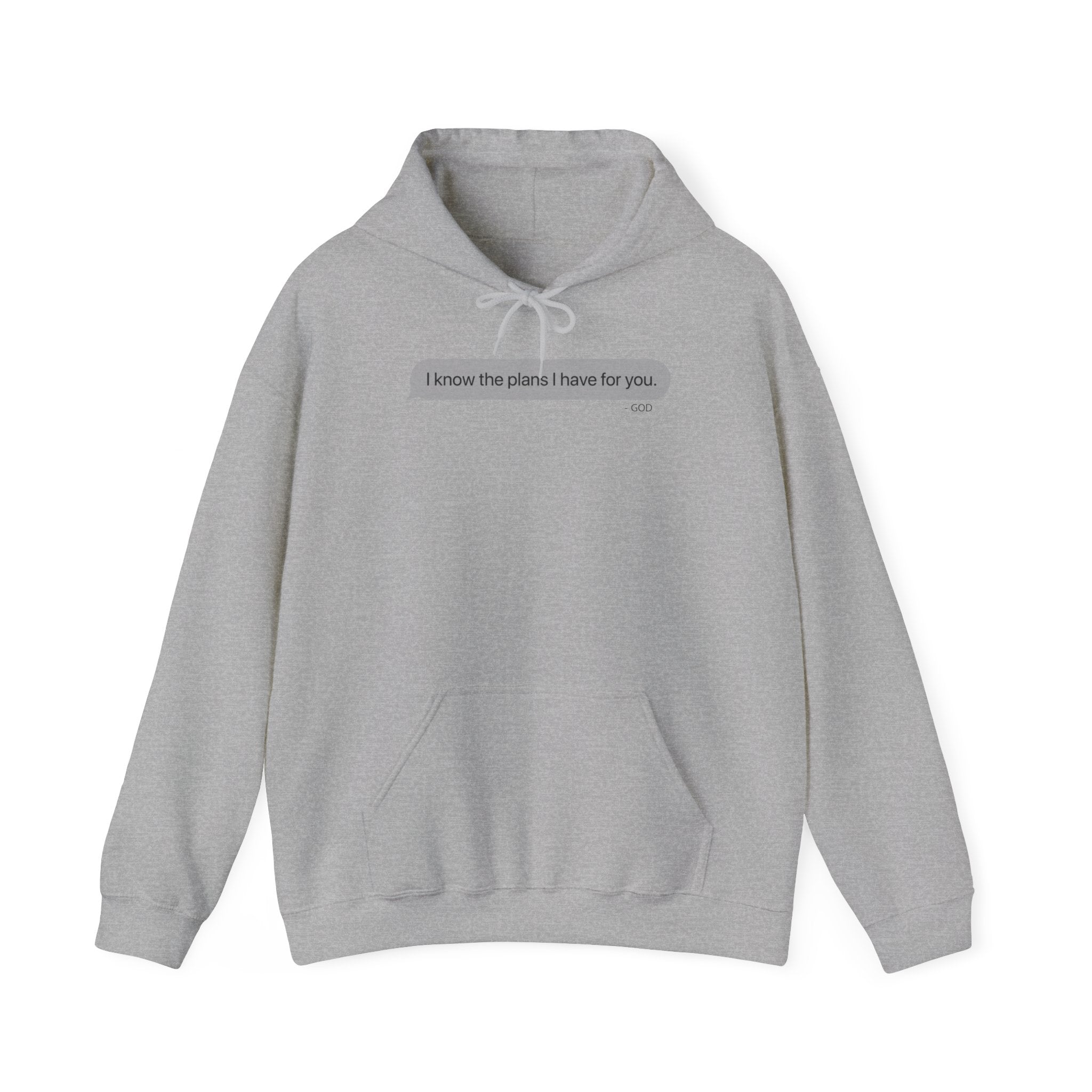 I Know The Plans - Hoodie