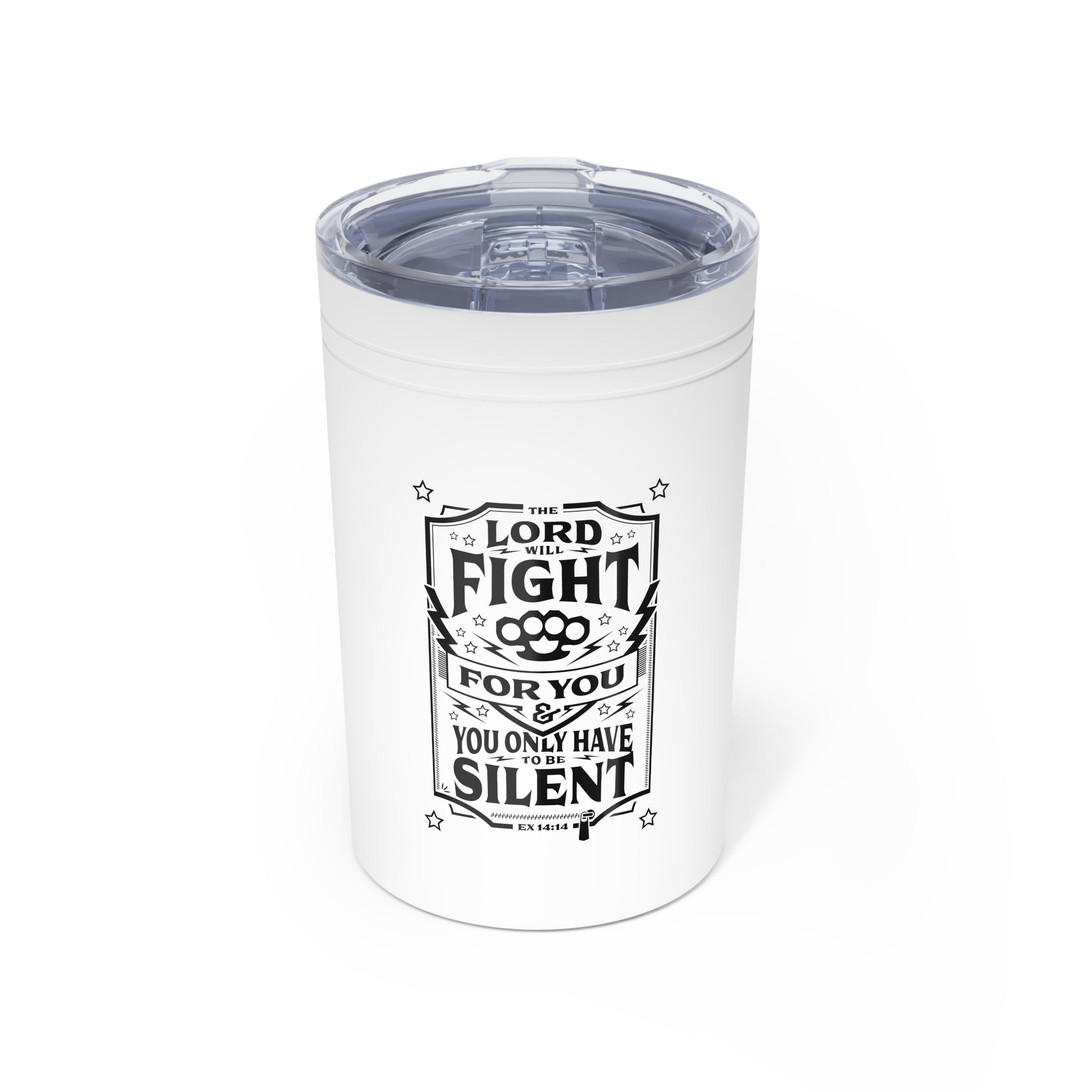 The Lord Will Fight For You - Short Tumbler
