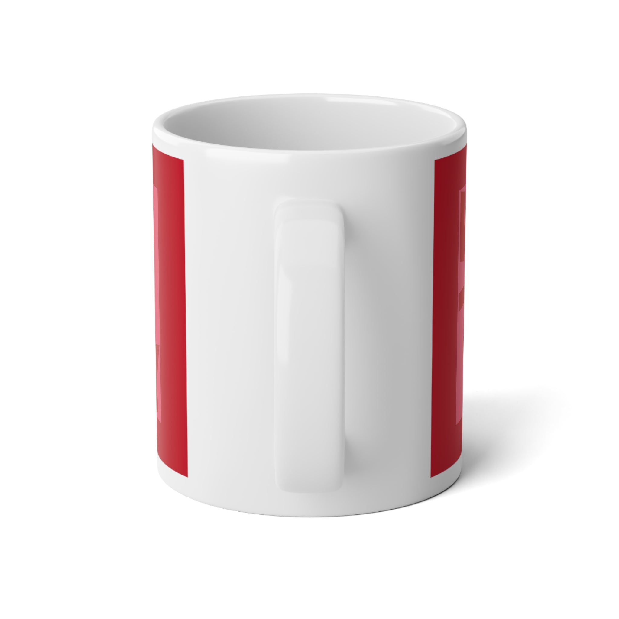 Worthy, Red - Jumbo Mug