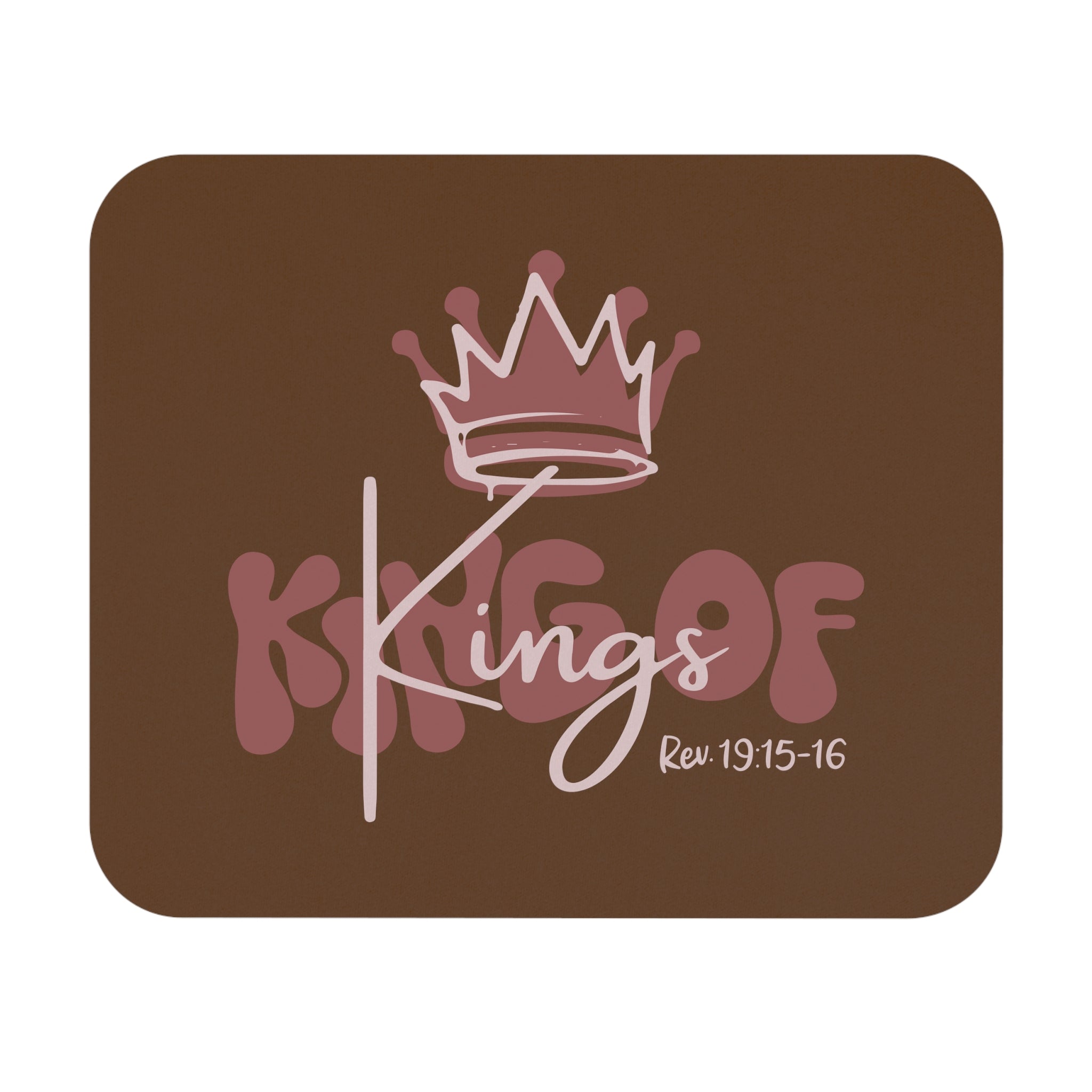 King Of Kings, Pink - Mouse Pad