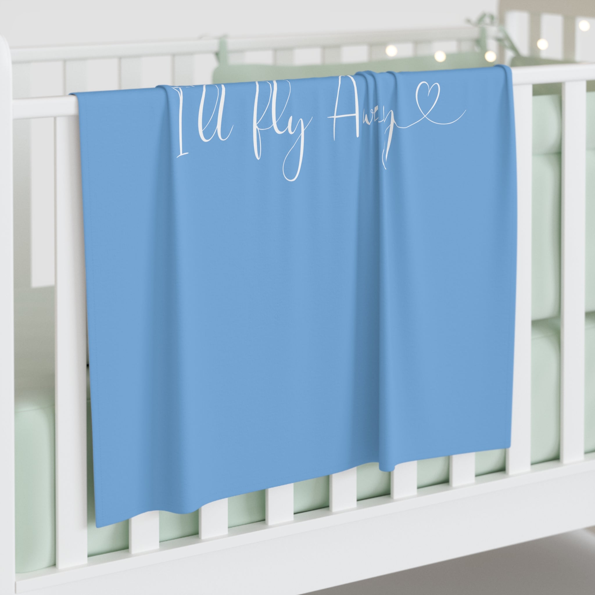 I'll Fly Away - Baby Swaddle Blanket