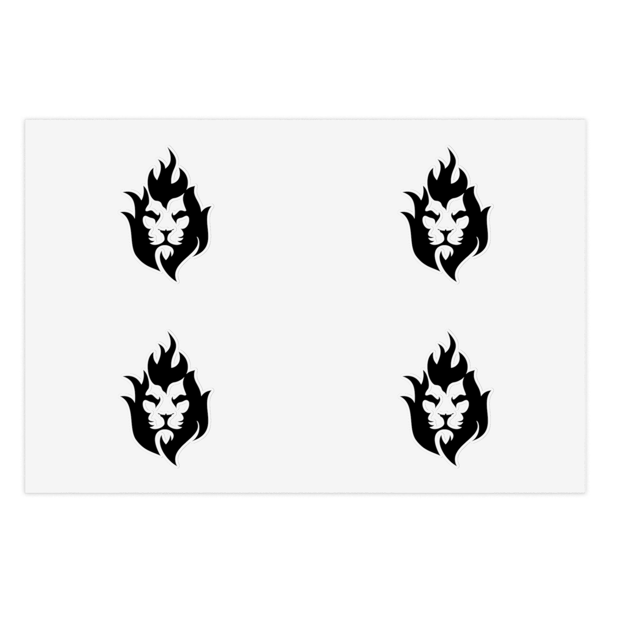 Lion Fire - Sticker Sheets