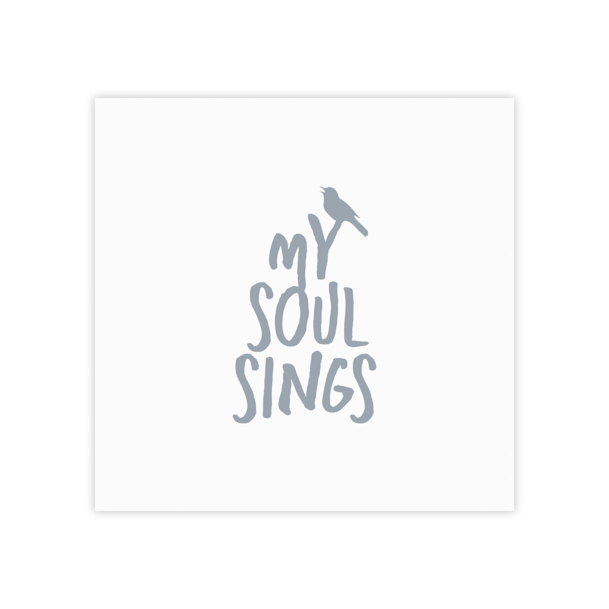 My Soul Sings - Post-it® Note Pads
