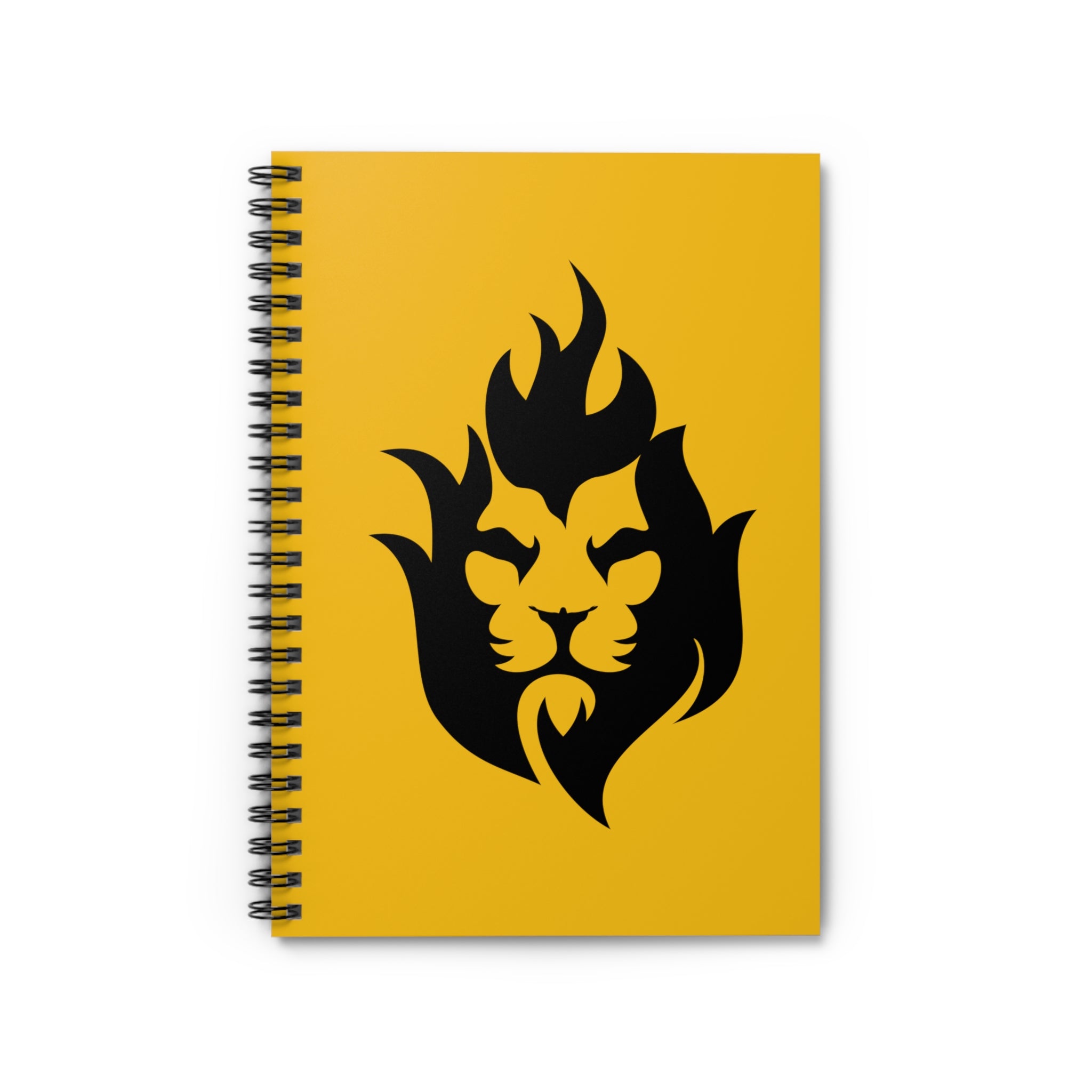 Lion Fire - Spiral Notebook