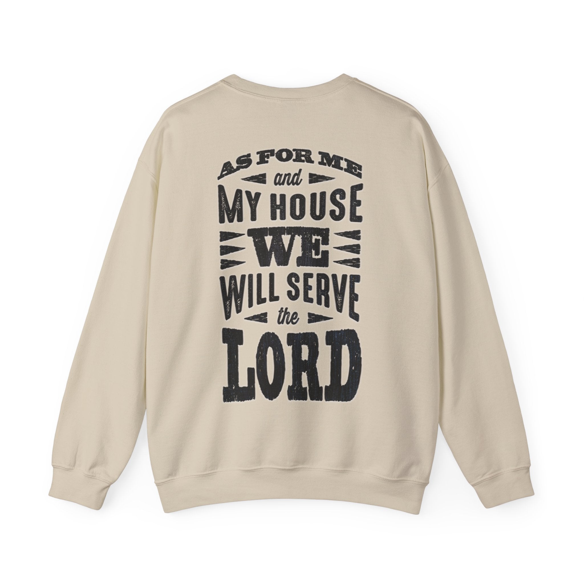 As For Me and My House- Crewneck Sweatshirt