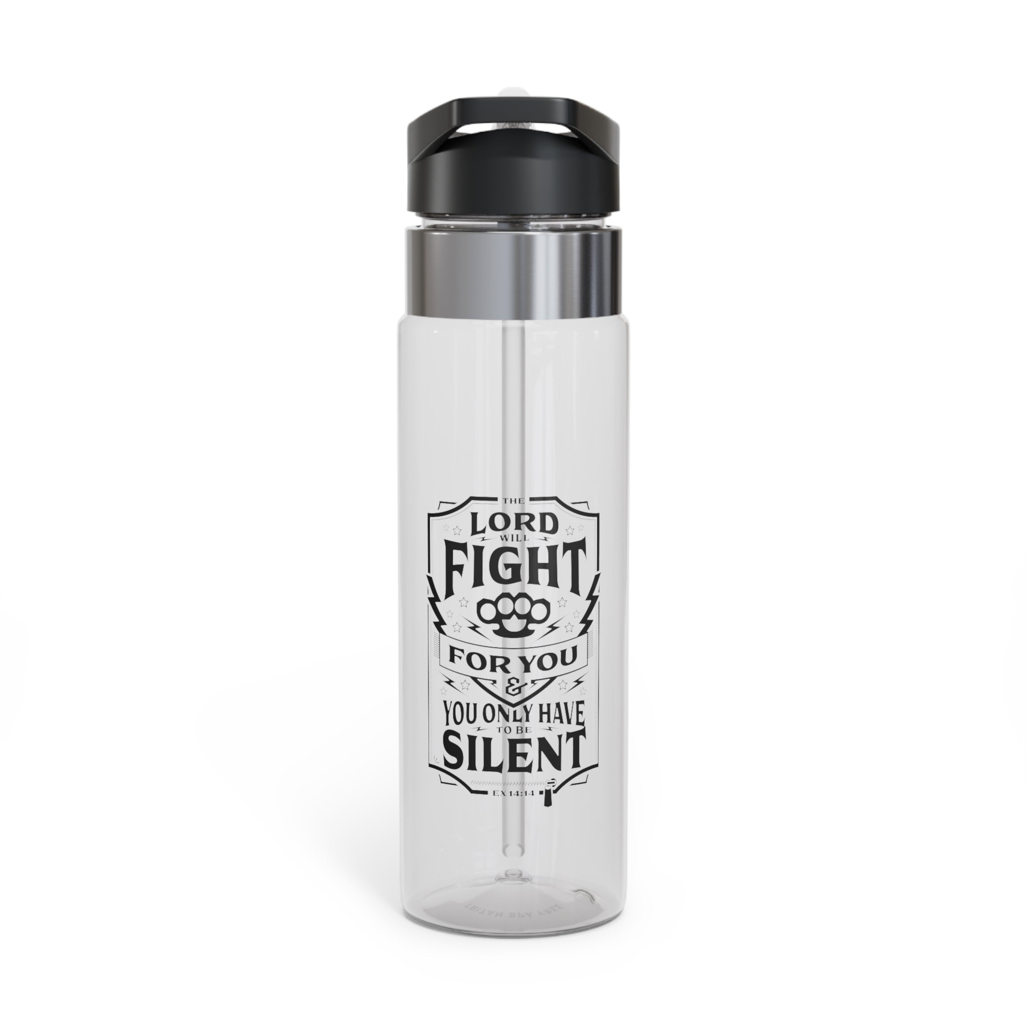 The Lord Will Fight For You - Sport Bottle