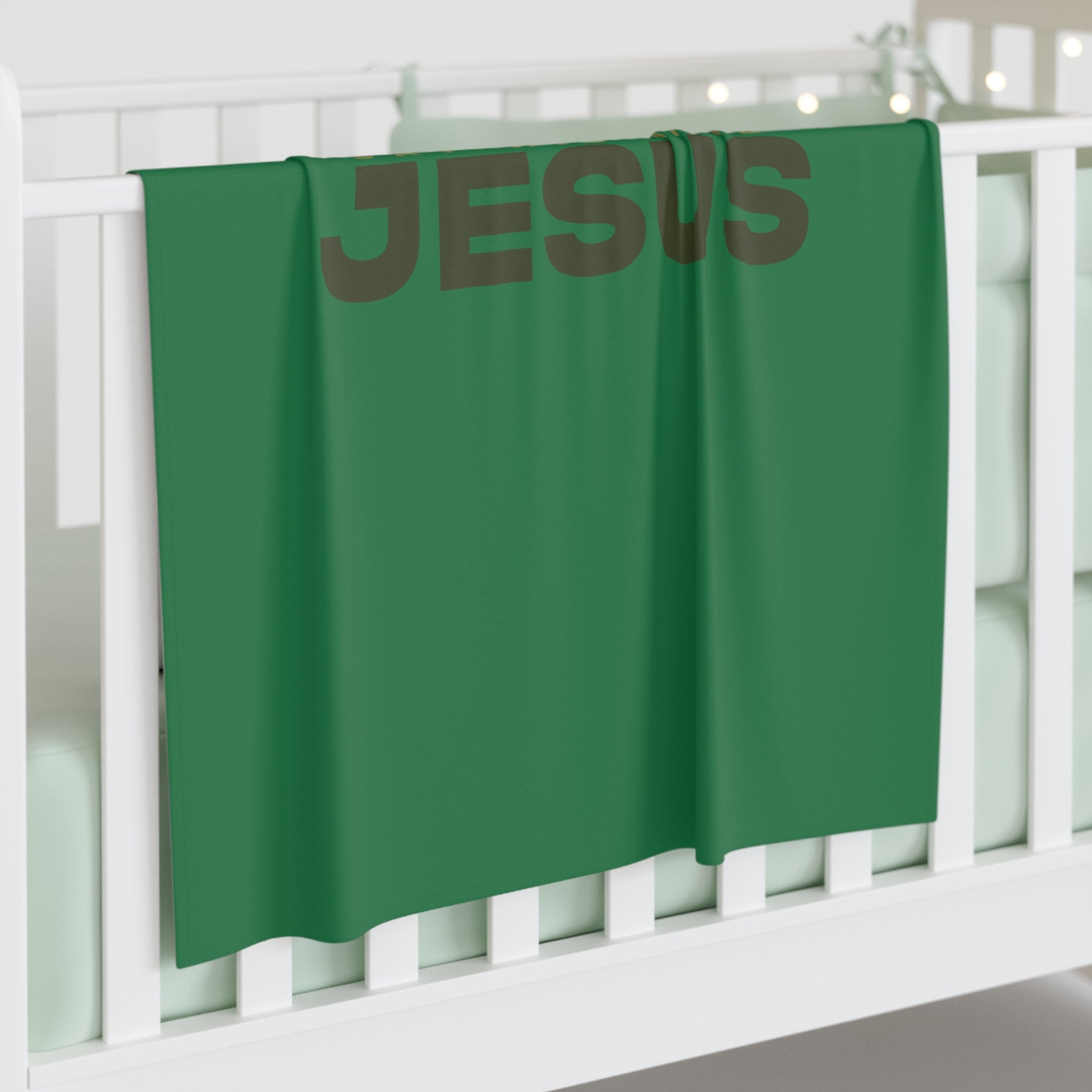 Say His Name Jesus - Baby Swaddle Blanket