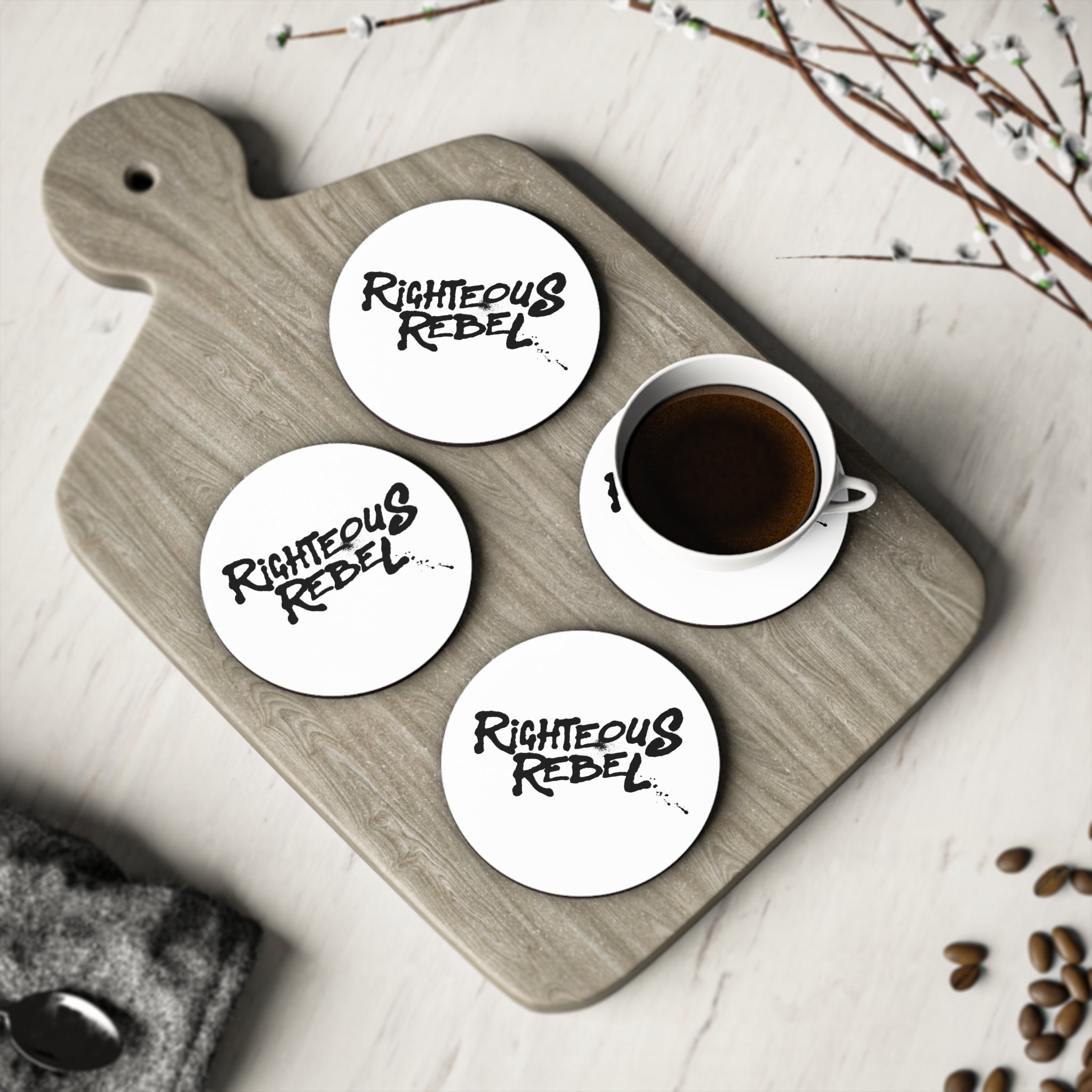 Righteous Rebel - Coasters