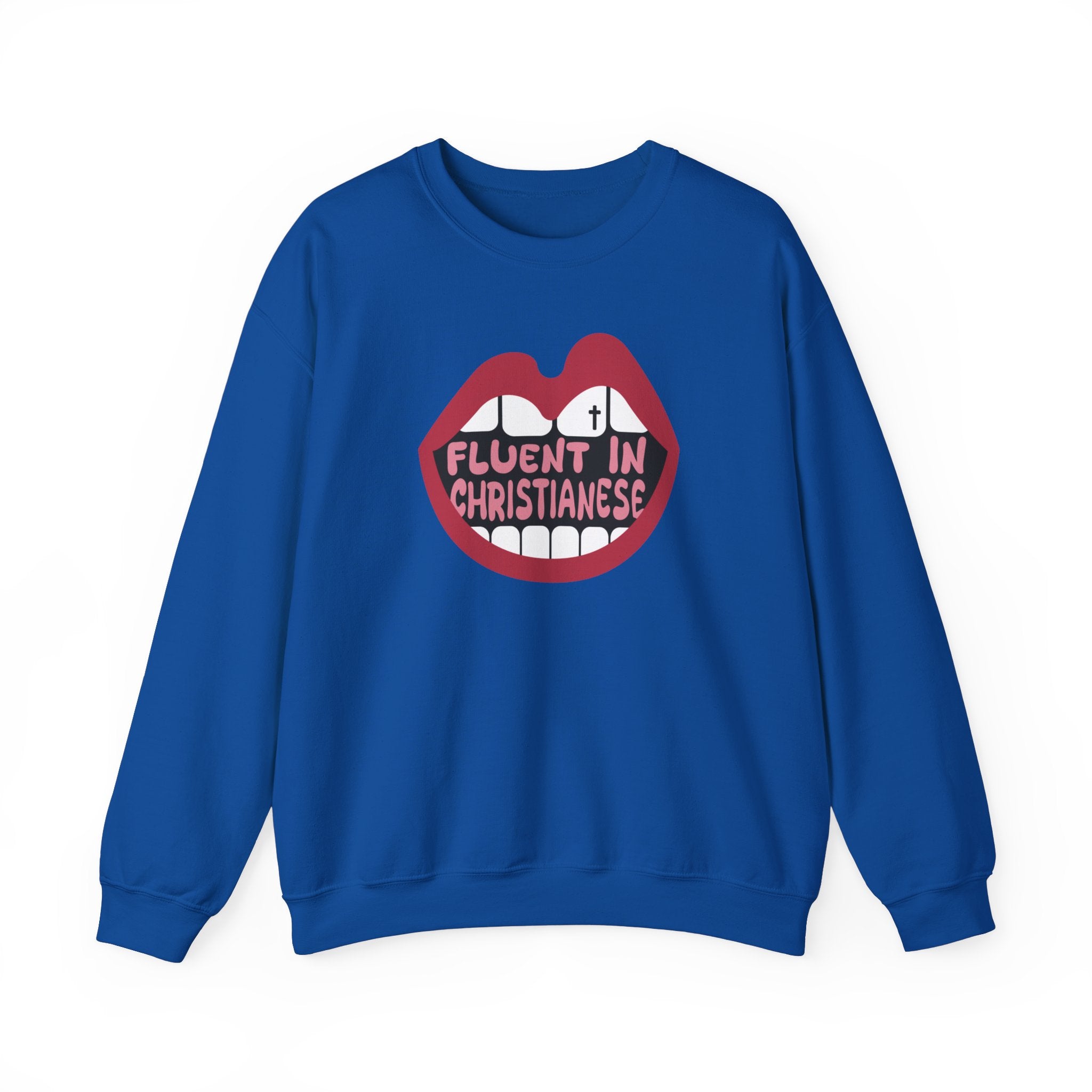 Fluent in Christianese- Crewneck Sweatshirt