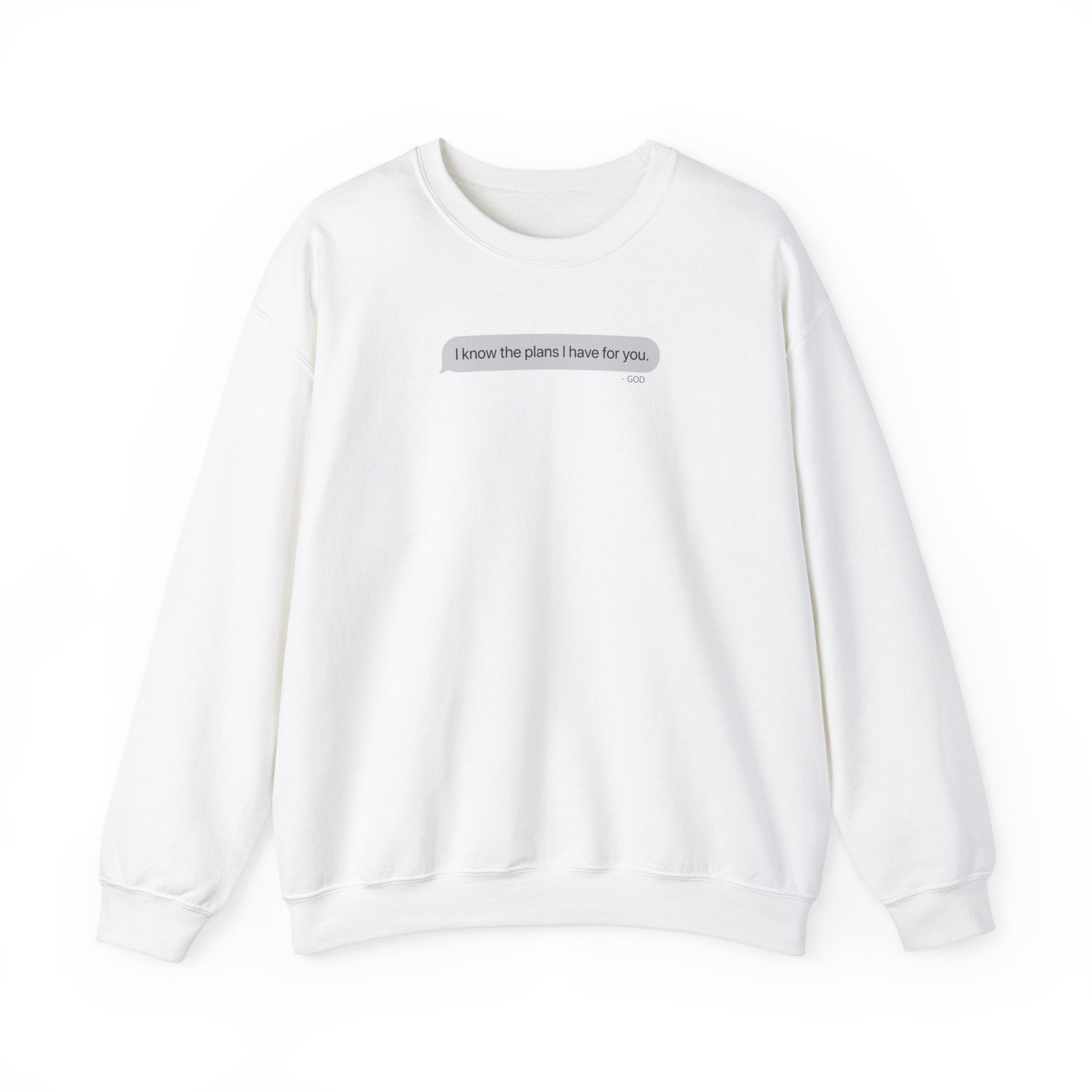 Text- Crewneck Sweatshirt