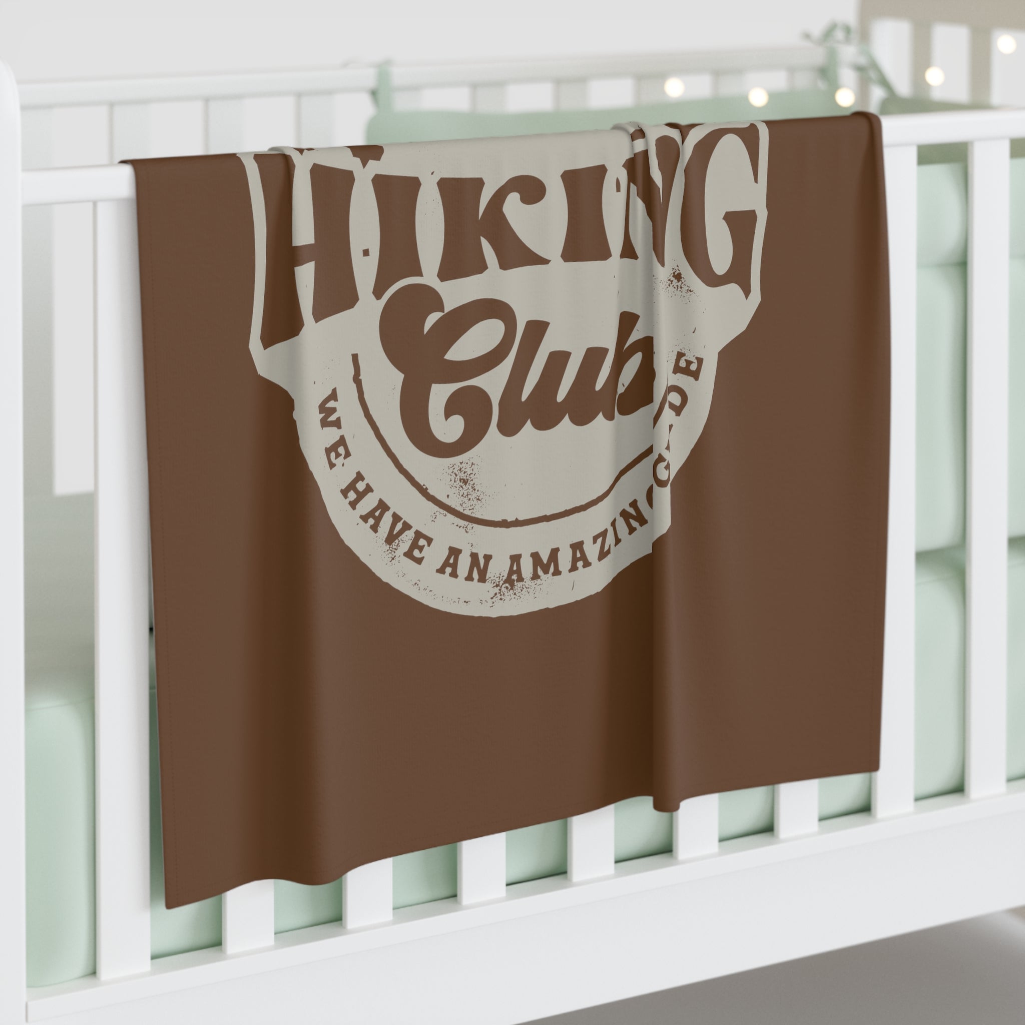 Hiking club - Baby Swaddle Blanket