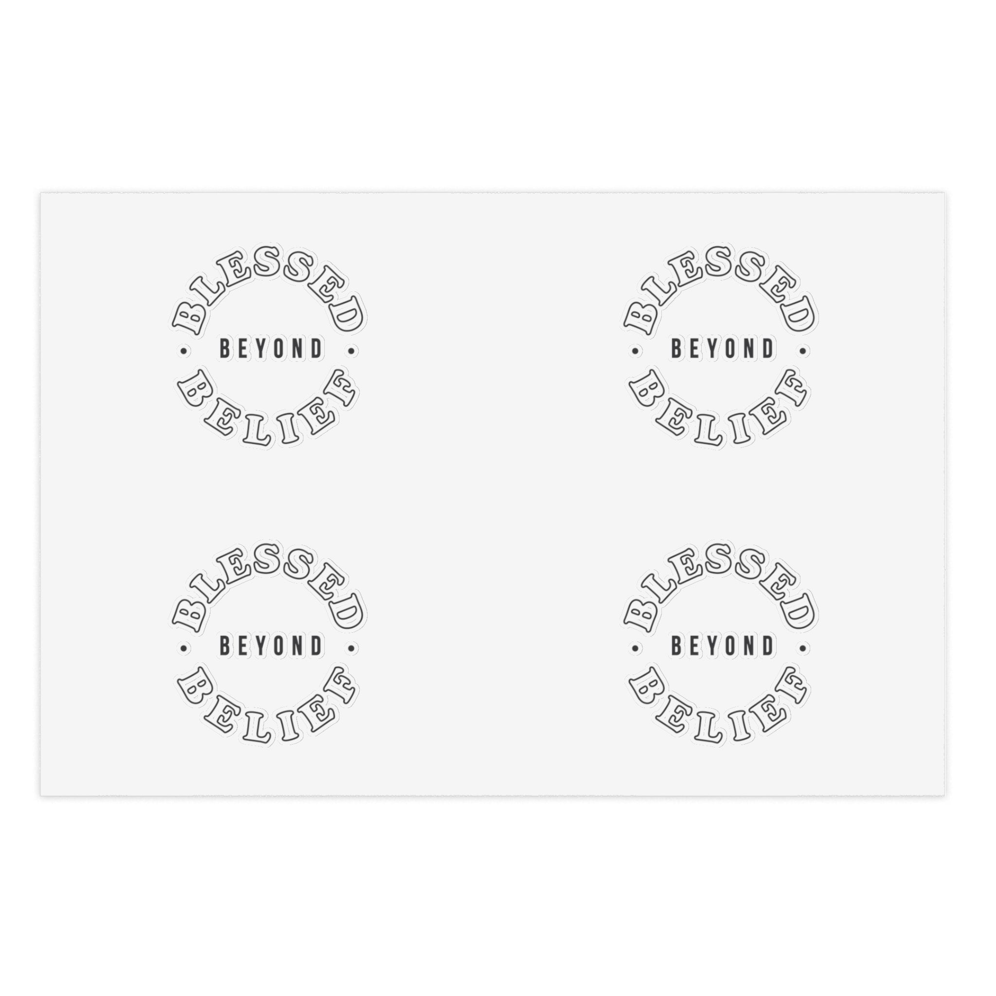 Blessed Beyond Belief - Sticker Sheets