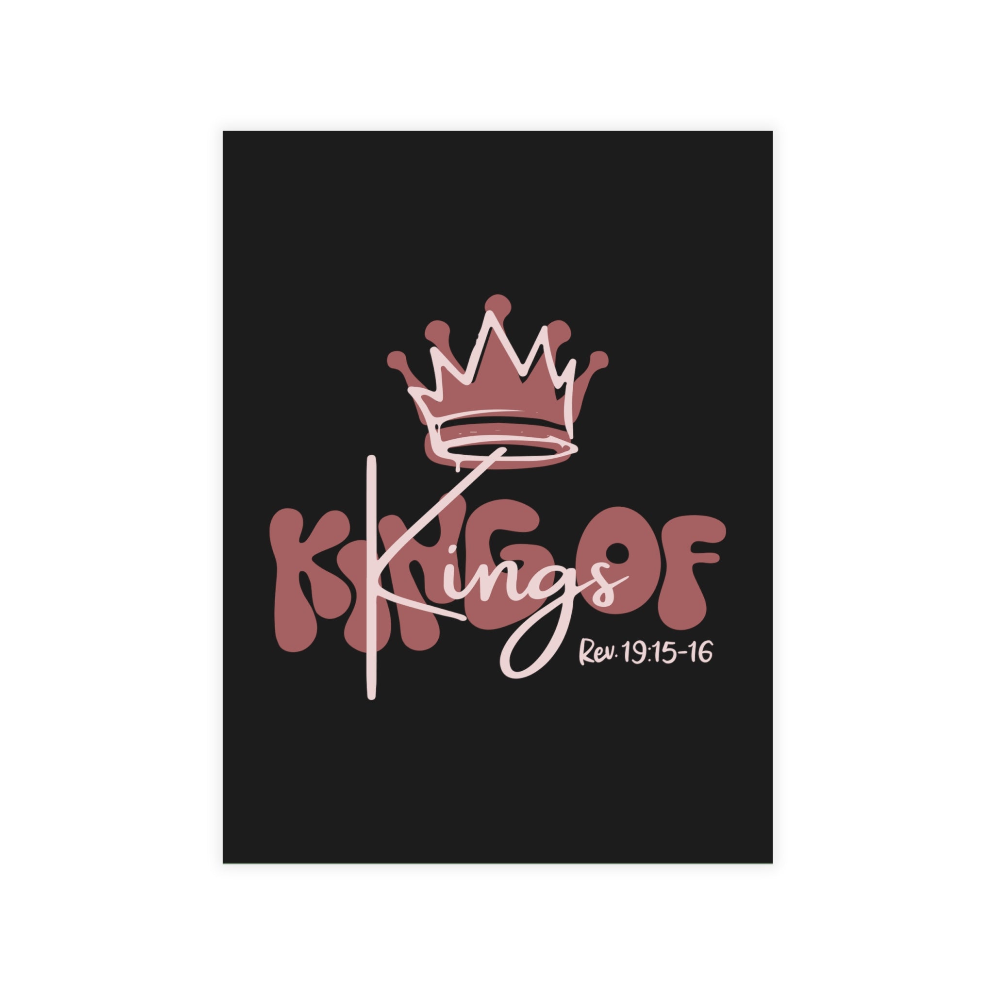 King Of Kings, Pink - Postcard Bundles