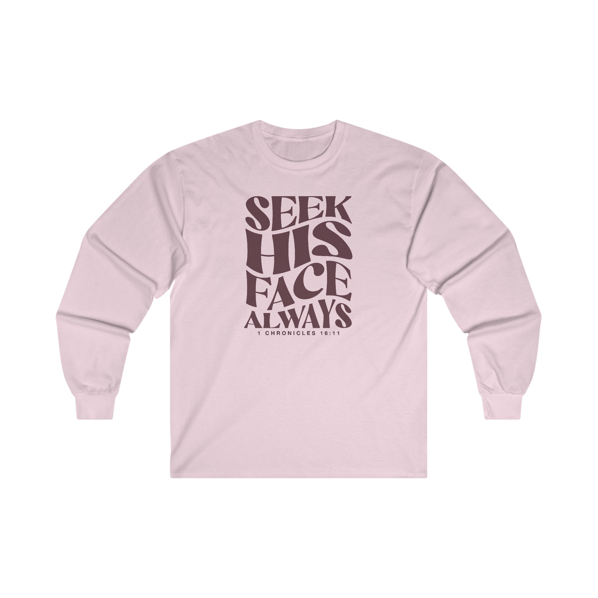 Seek His Face - Long Sleeve Tee