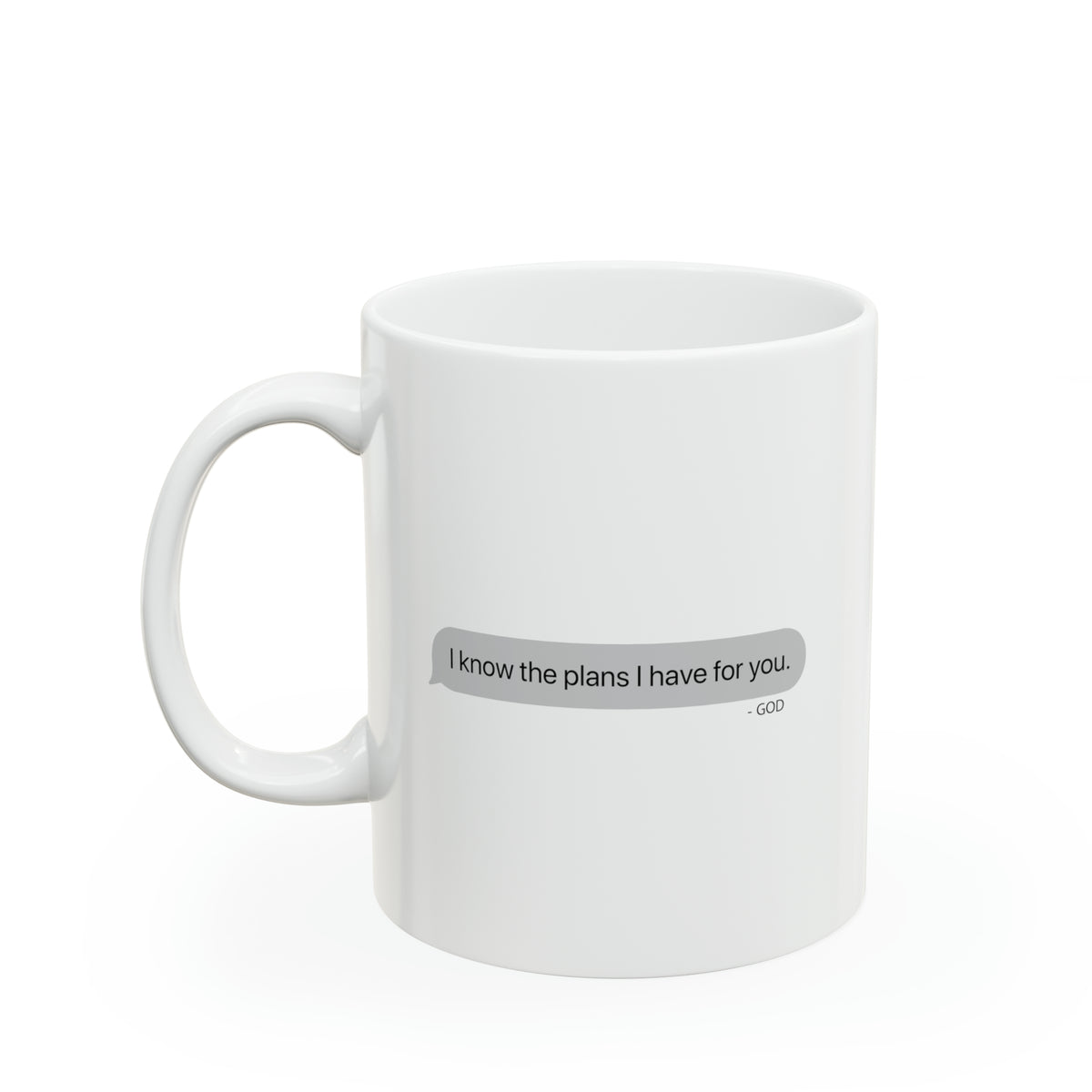 I Know The Plans - Mug