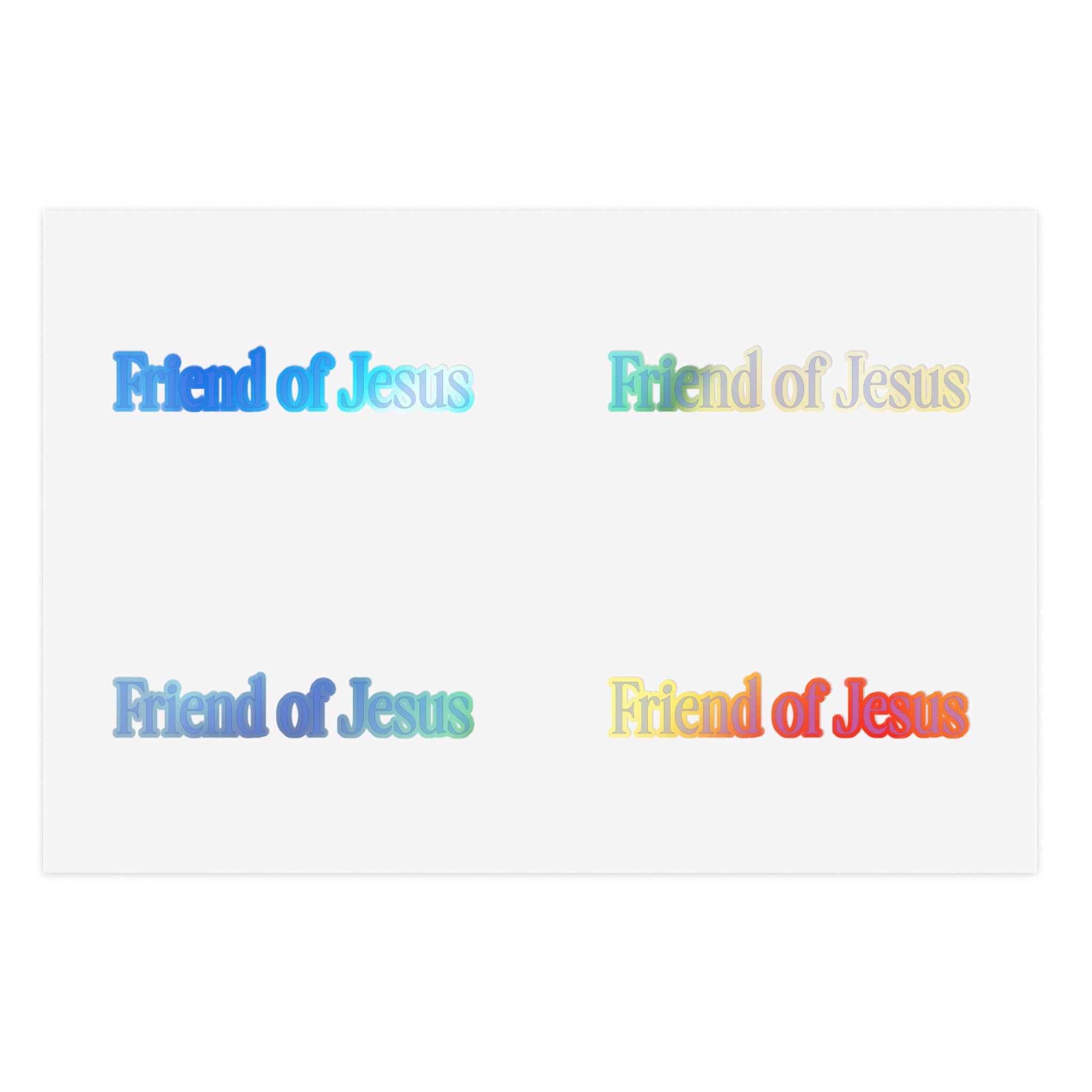 Friend of Jesus - Sticker Sheet
