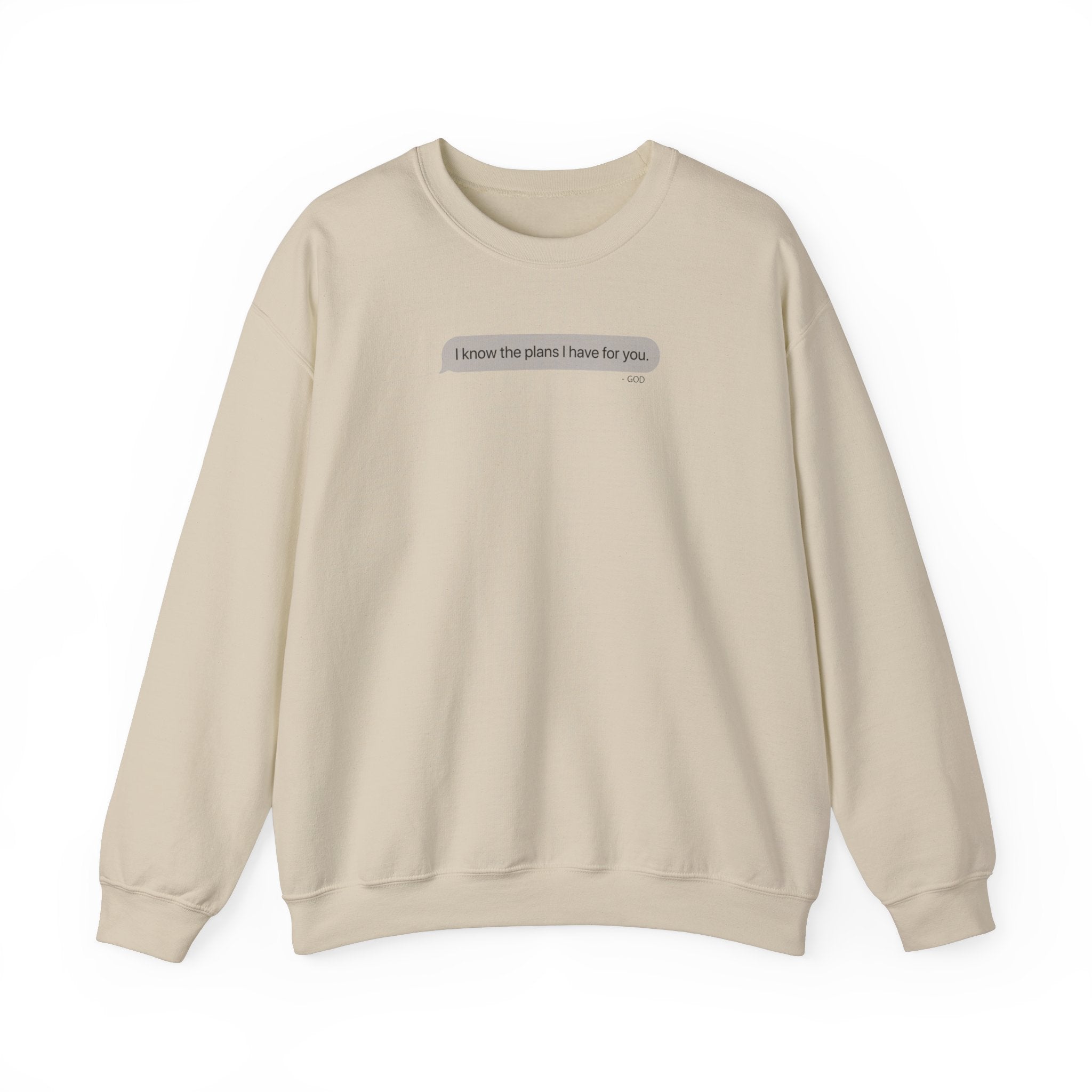 Text- Crewneck Sweatshirt