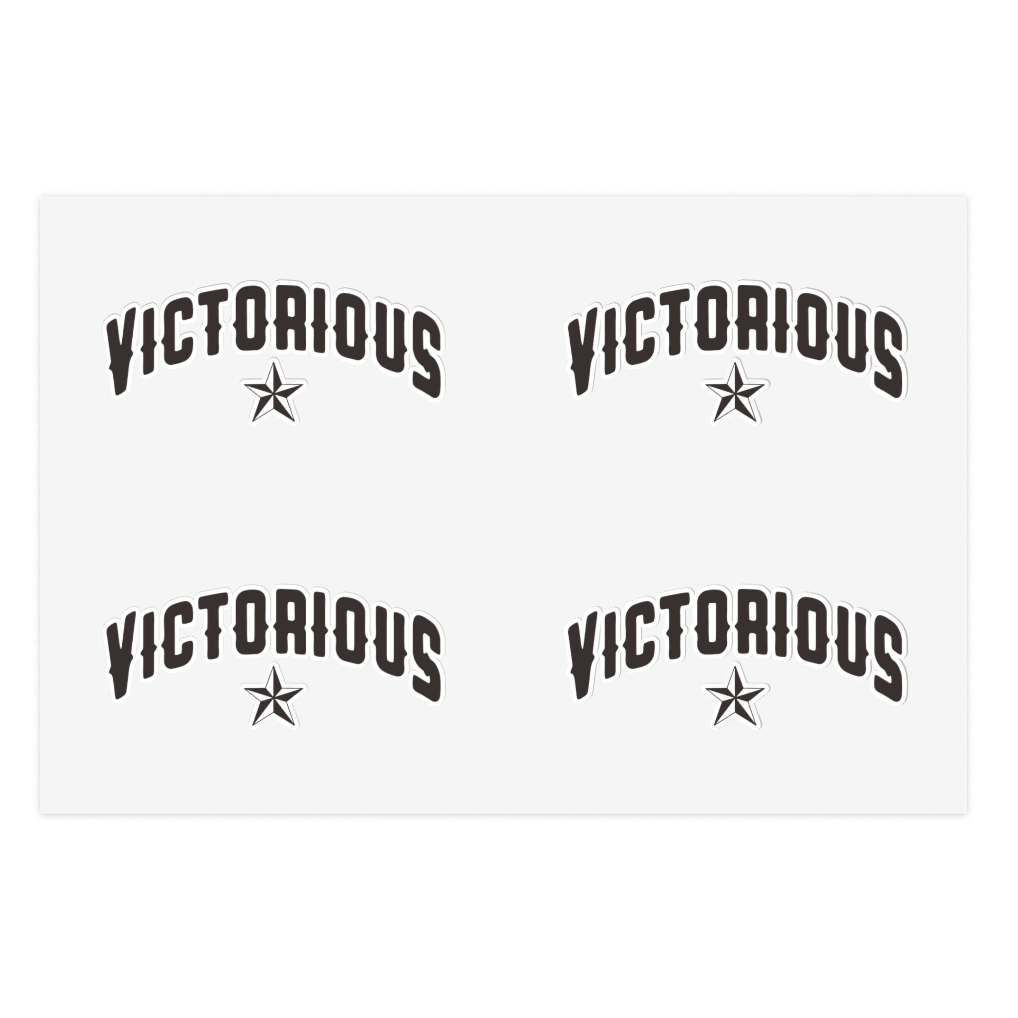 Victorious - Sticker Sheet