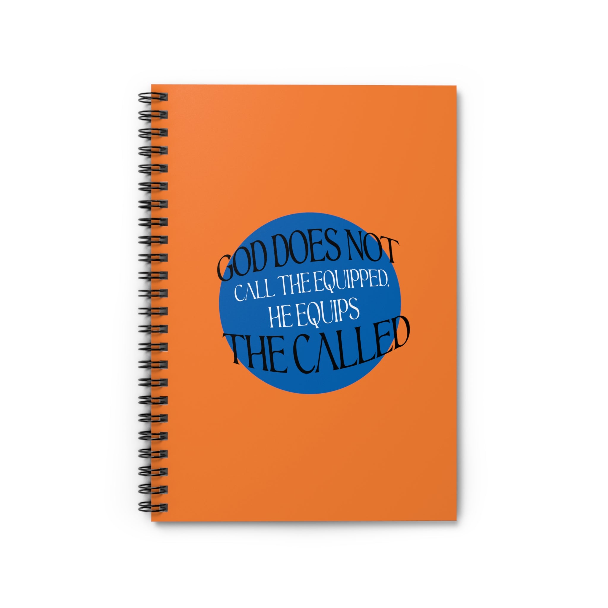 Equips The Called - Spiral Notebook