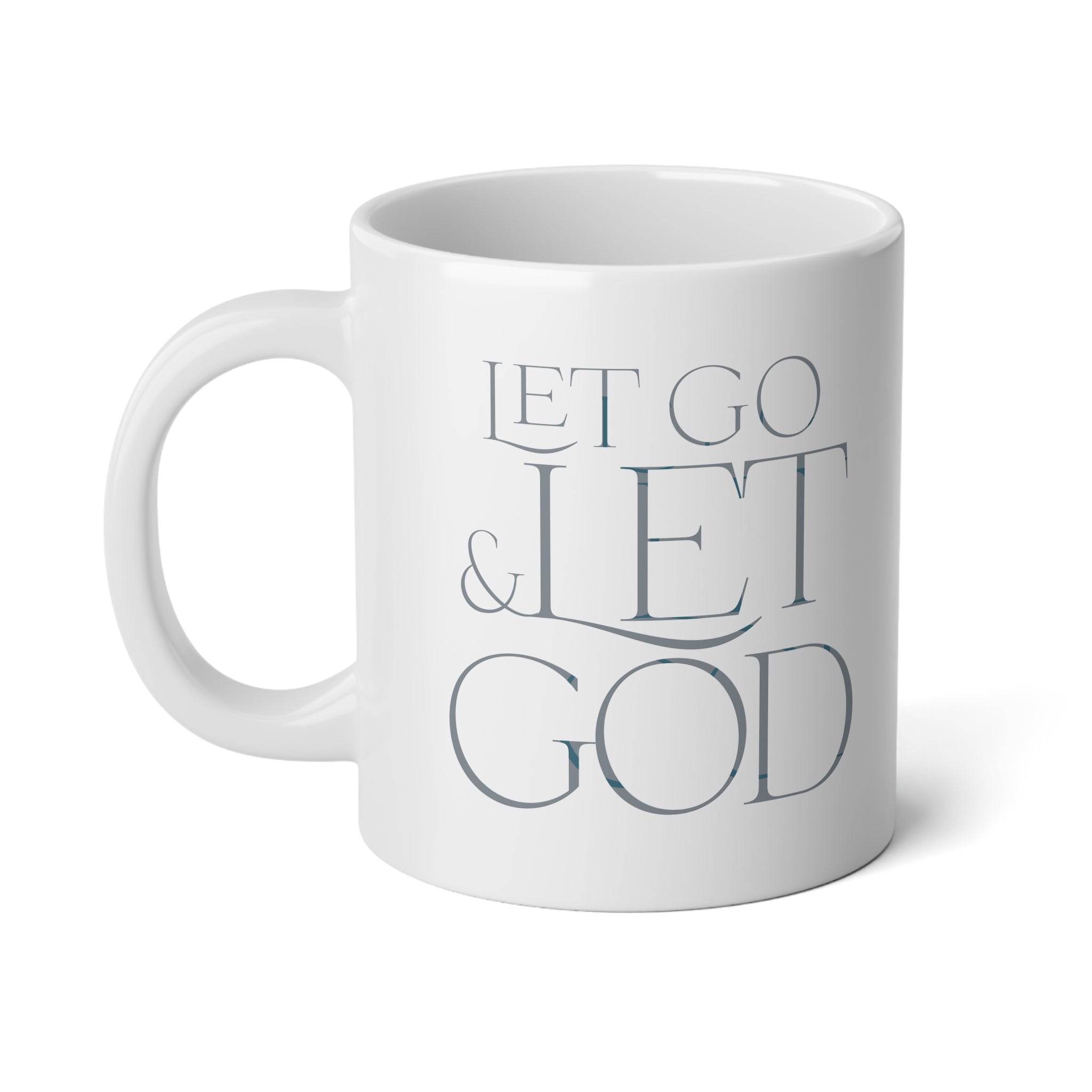 Let Go & Let God - Jumbo Mug