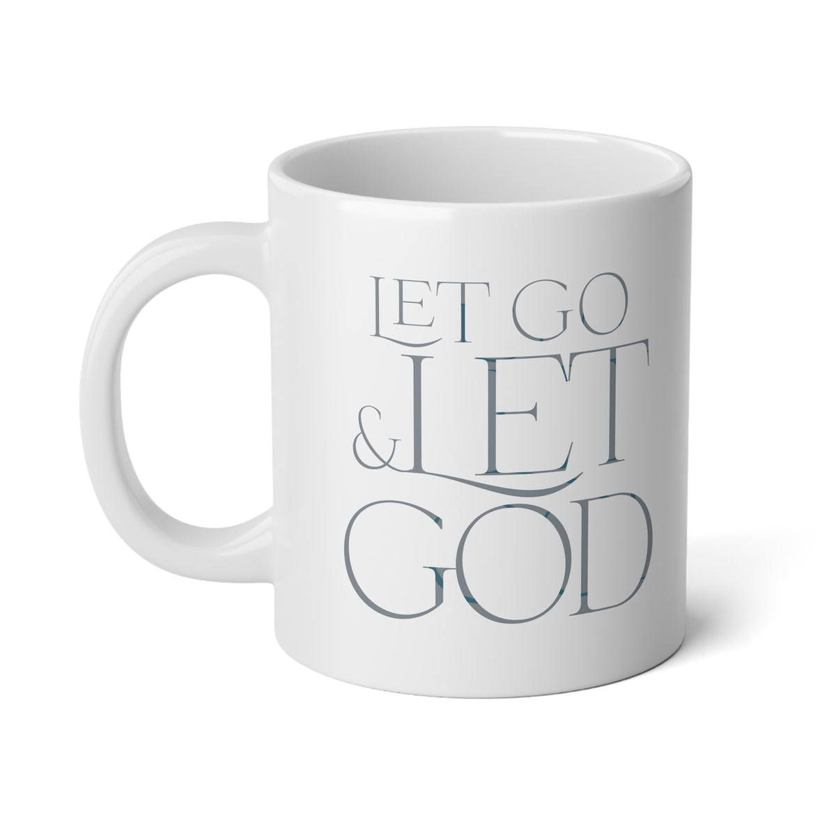 Let Go & Let God - Jumbo Mug