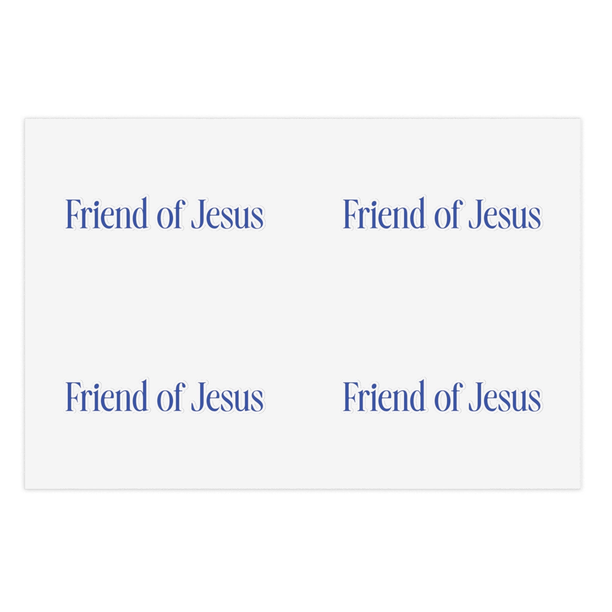 Friend of Jesus - Sticker Sheet