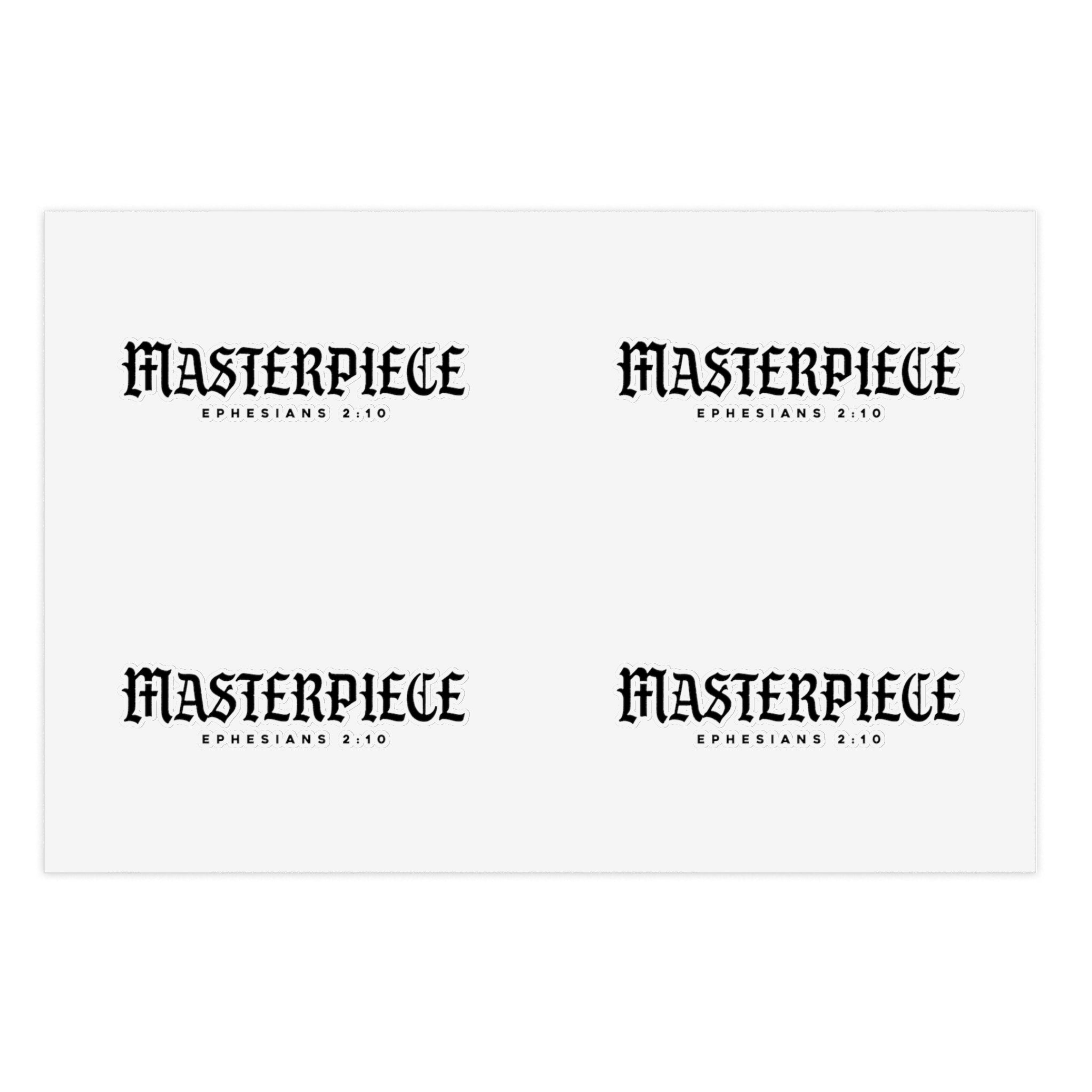 Masterpiece - Sticker Sheet