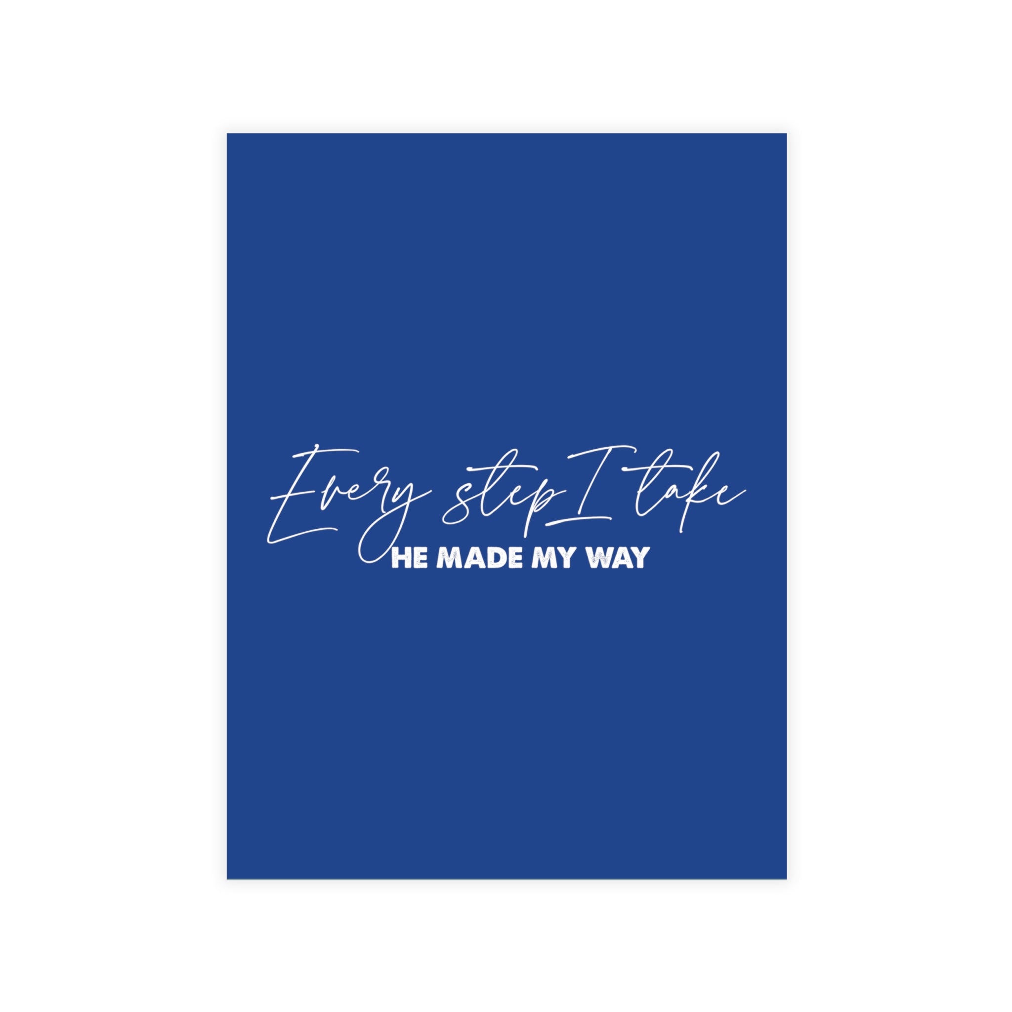 Every Step I Take, He Made My Way - Postcard Bundles